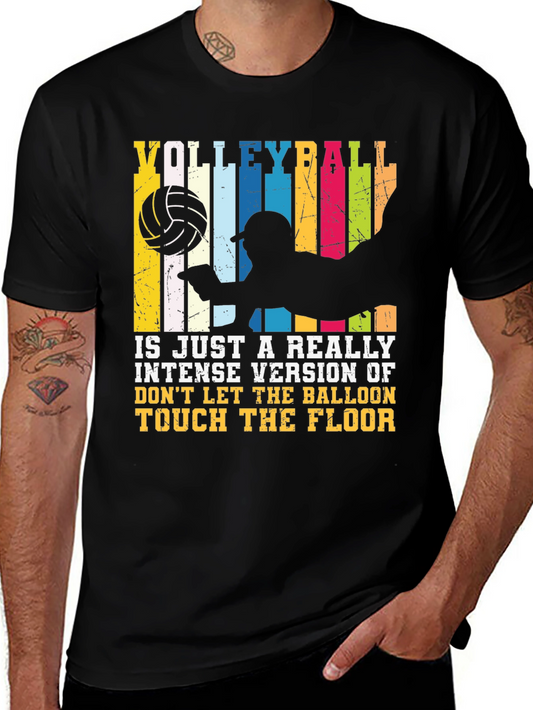 Volleyball Graphic Tee - Intense Version