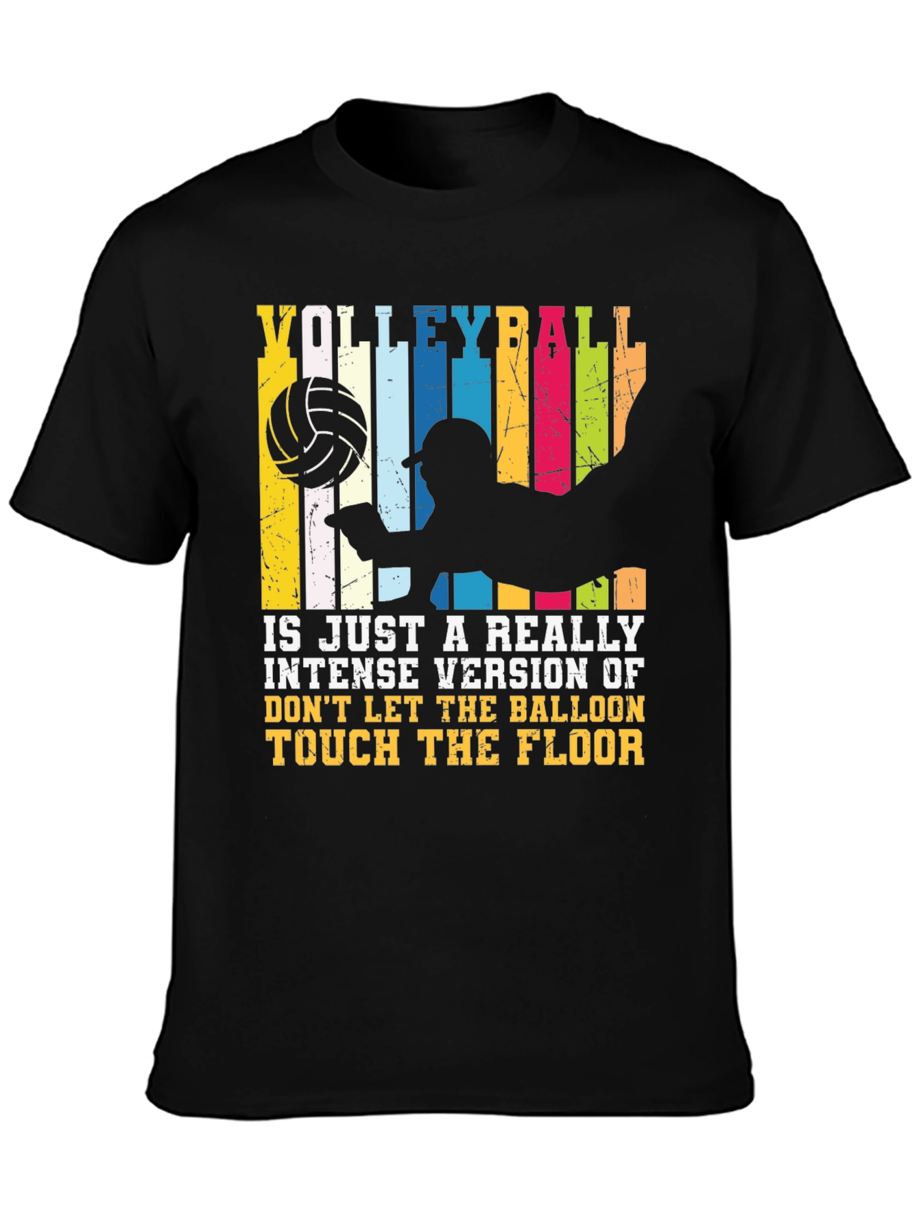 Volleyball Graphic Tee - Intense Version