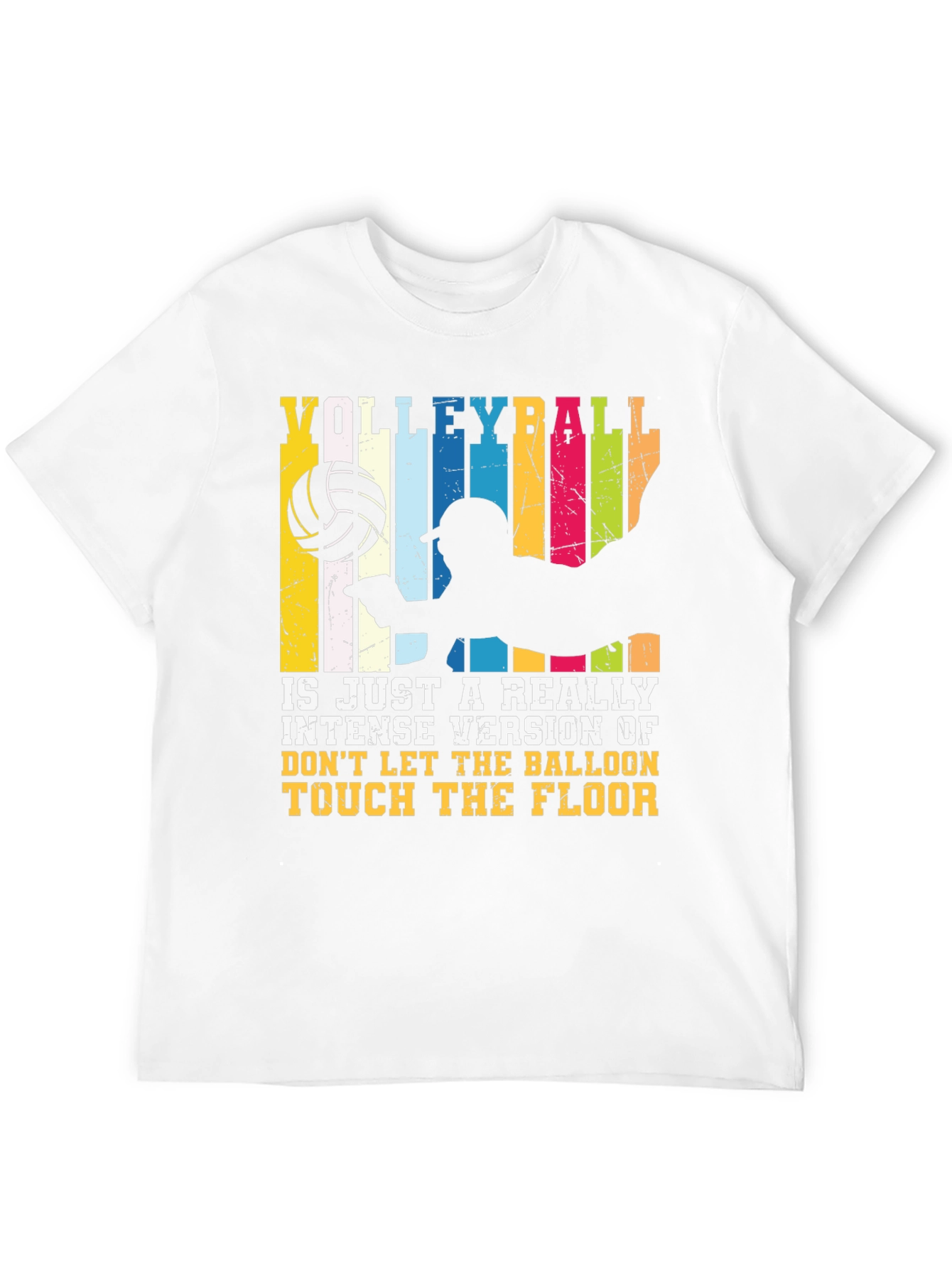 Volleyball Graphic Tee - Intense Version