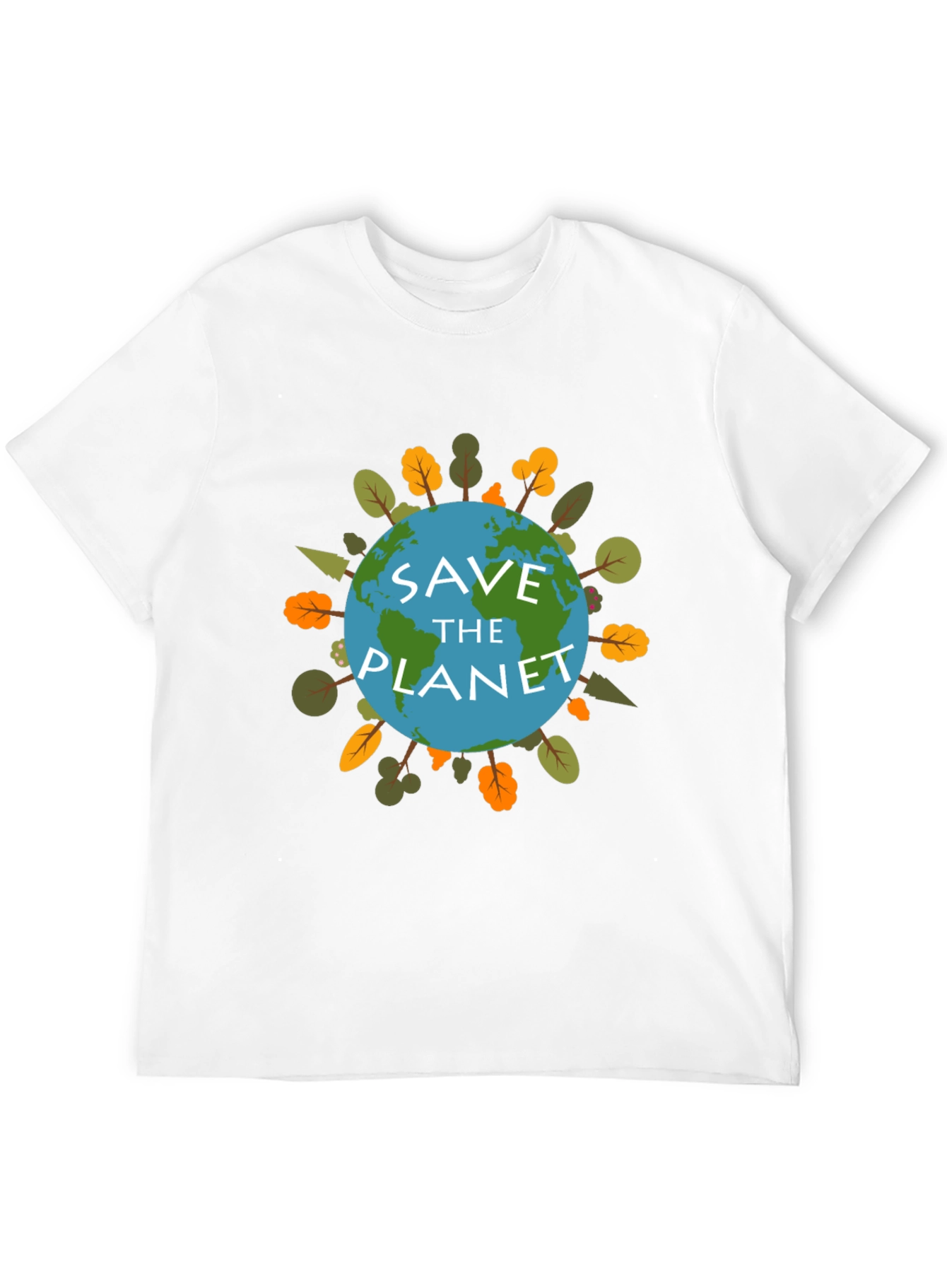 Save the Planet Earth Graphic T-Shirt