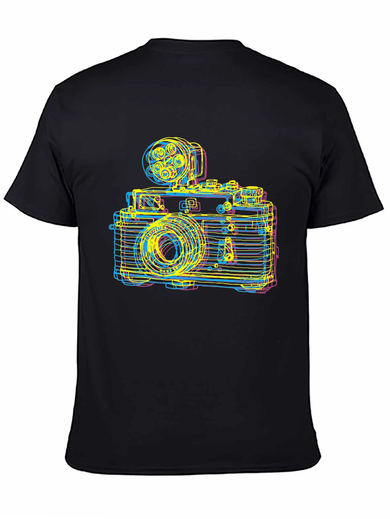 Retro Camera Graphic Tee - Classic Photography Lover Shirt