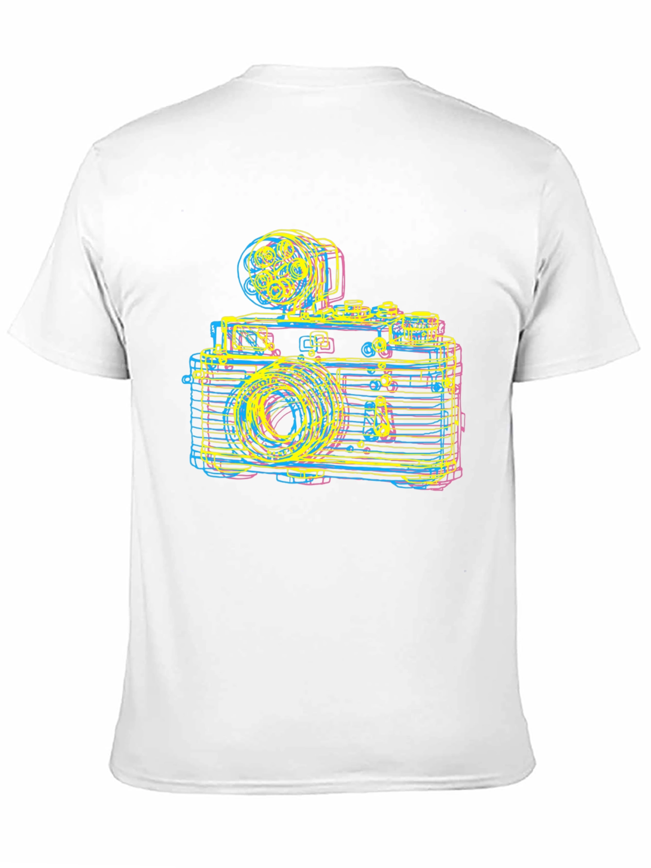 Retro Camera Graphic Tee - Classic Photography Lover Shirt
