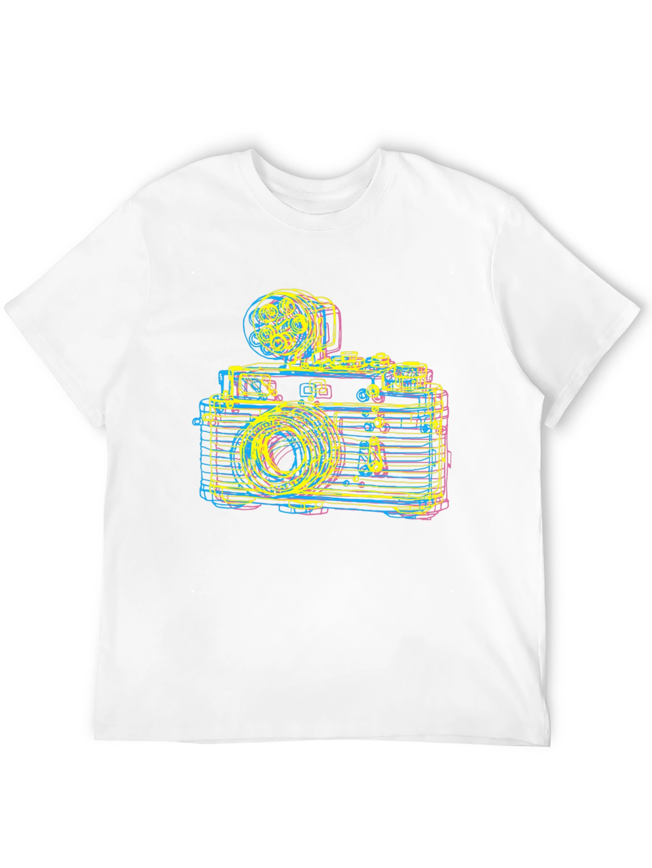 Retro Camera Graphic Tee - Classic Photography Lover Shirt