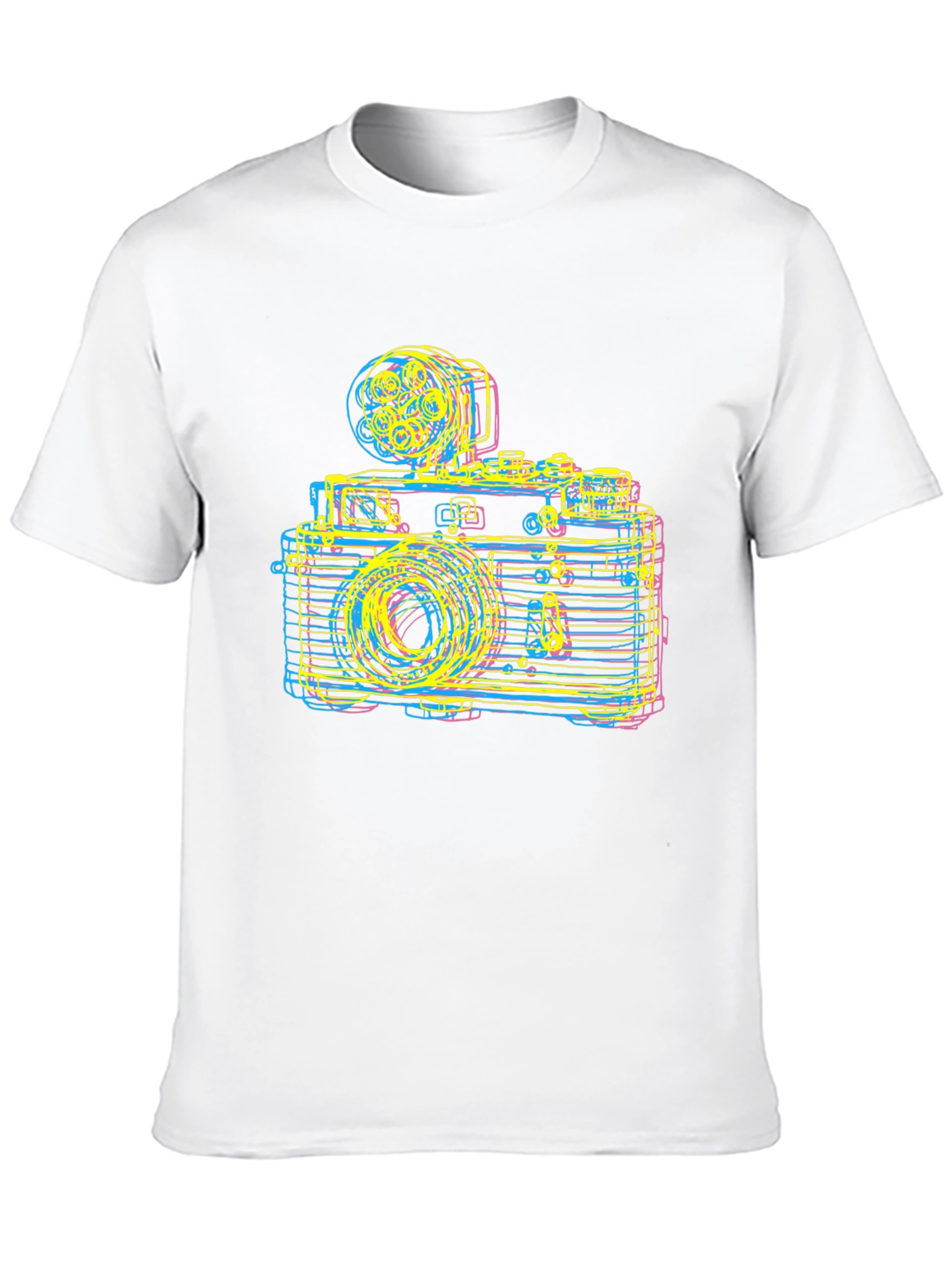 Retro Camera Graphic Tee - Classic Photography Lover Shirt