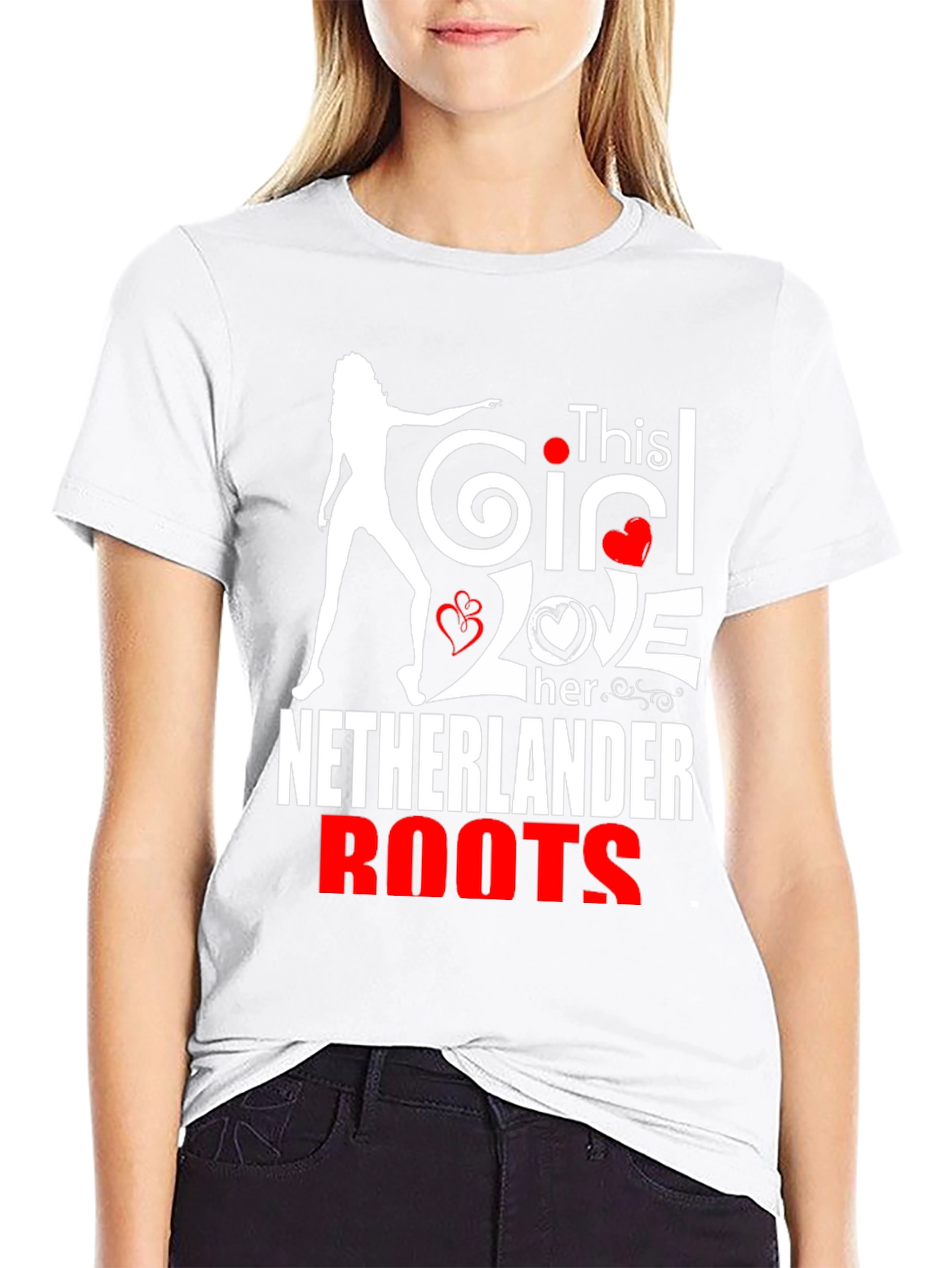 This Girl Loves Her Netherlander Roots T-Shirt