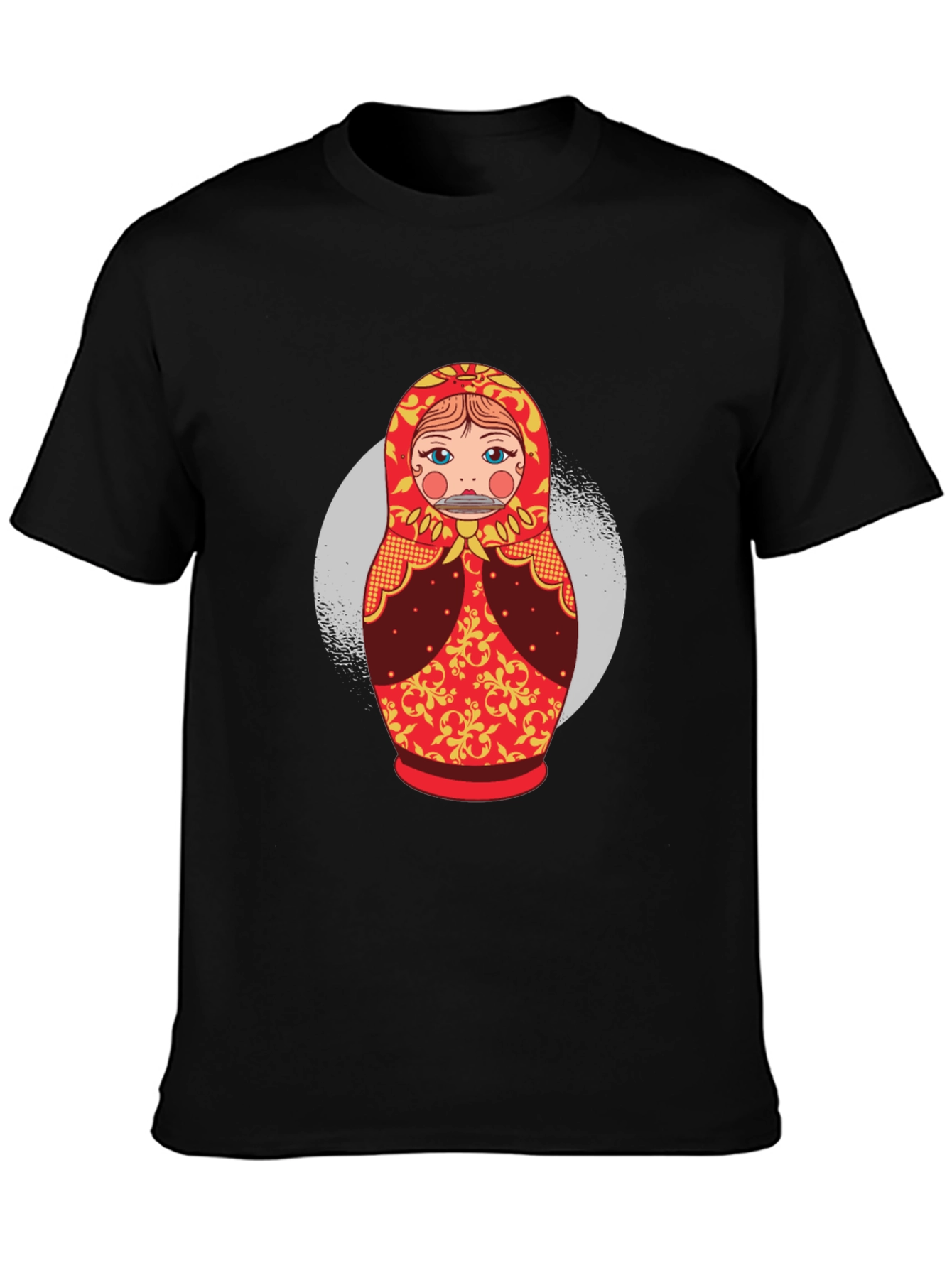 Matryoshka Doll Graphic T-Shirt - Novelty Tee
