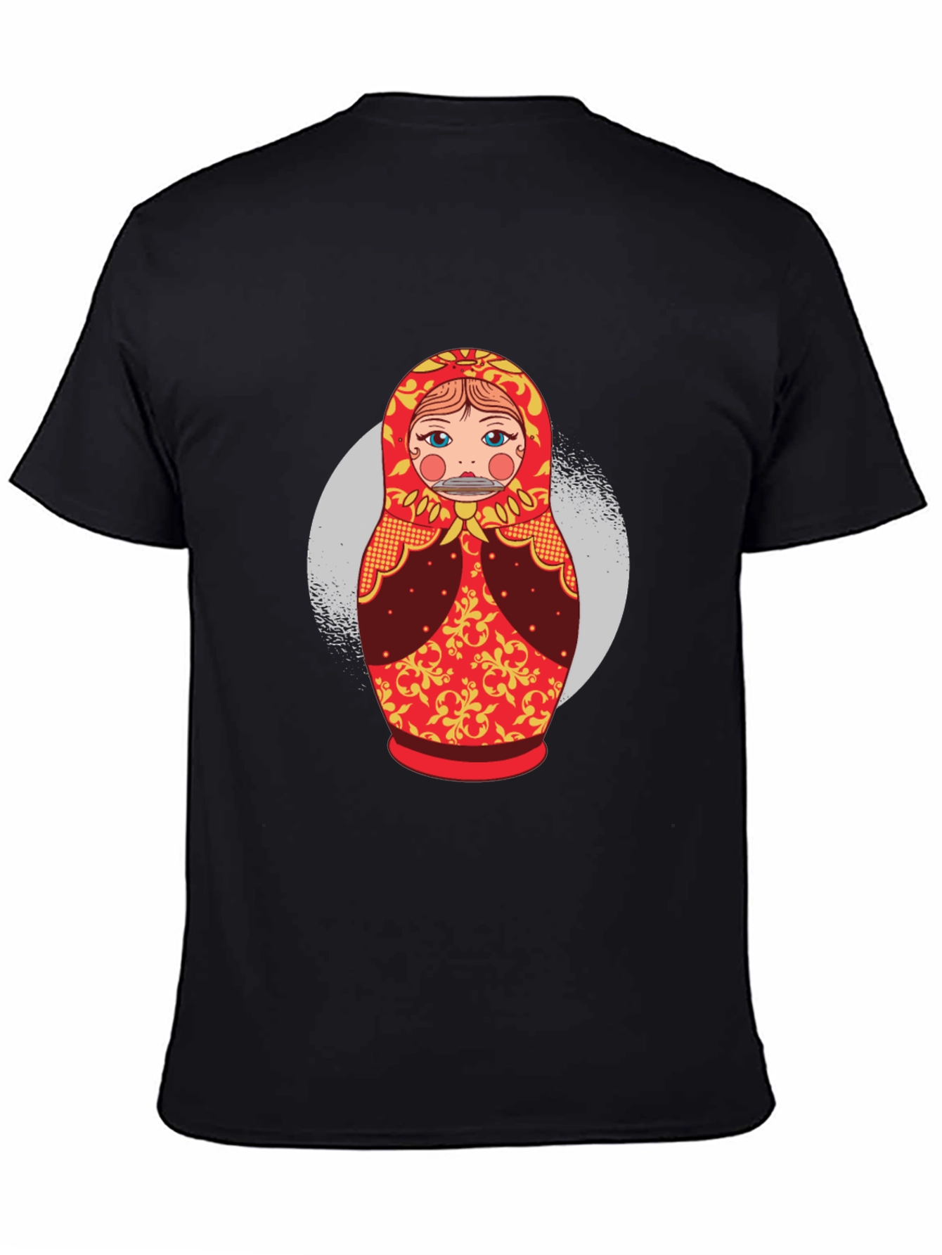 Matryoshka Doll Graphic T-Shirt - Novelty Tee