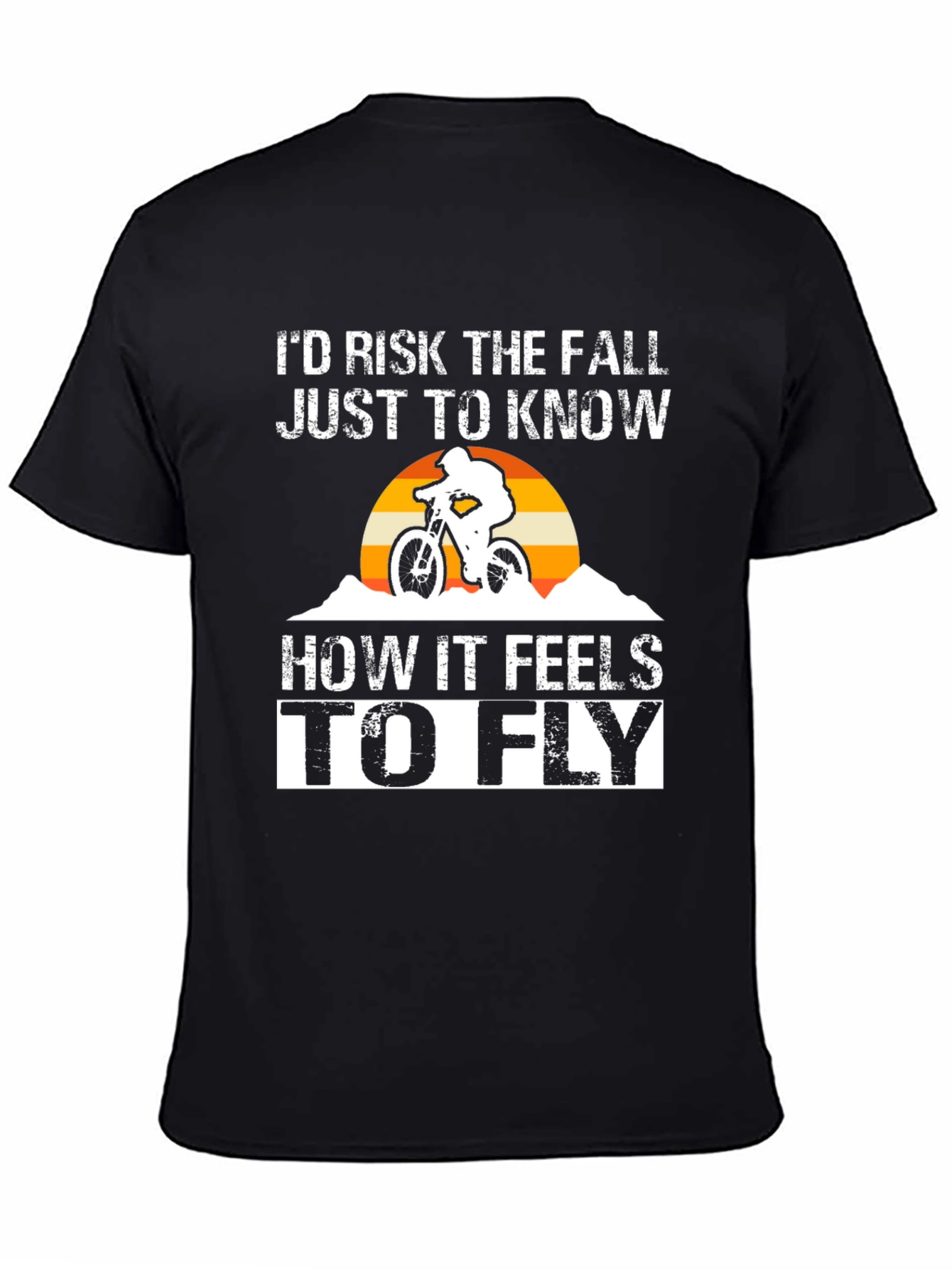 Mountain Bike Risk the Fall Graphic Tee