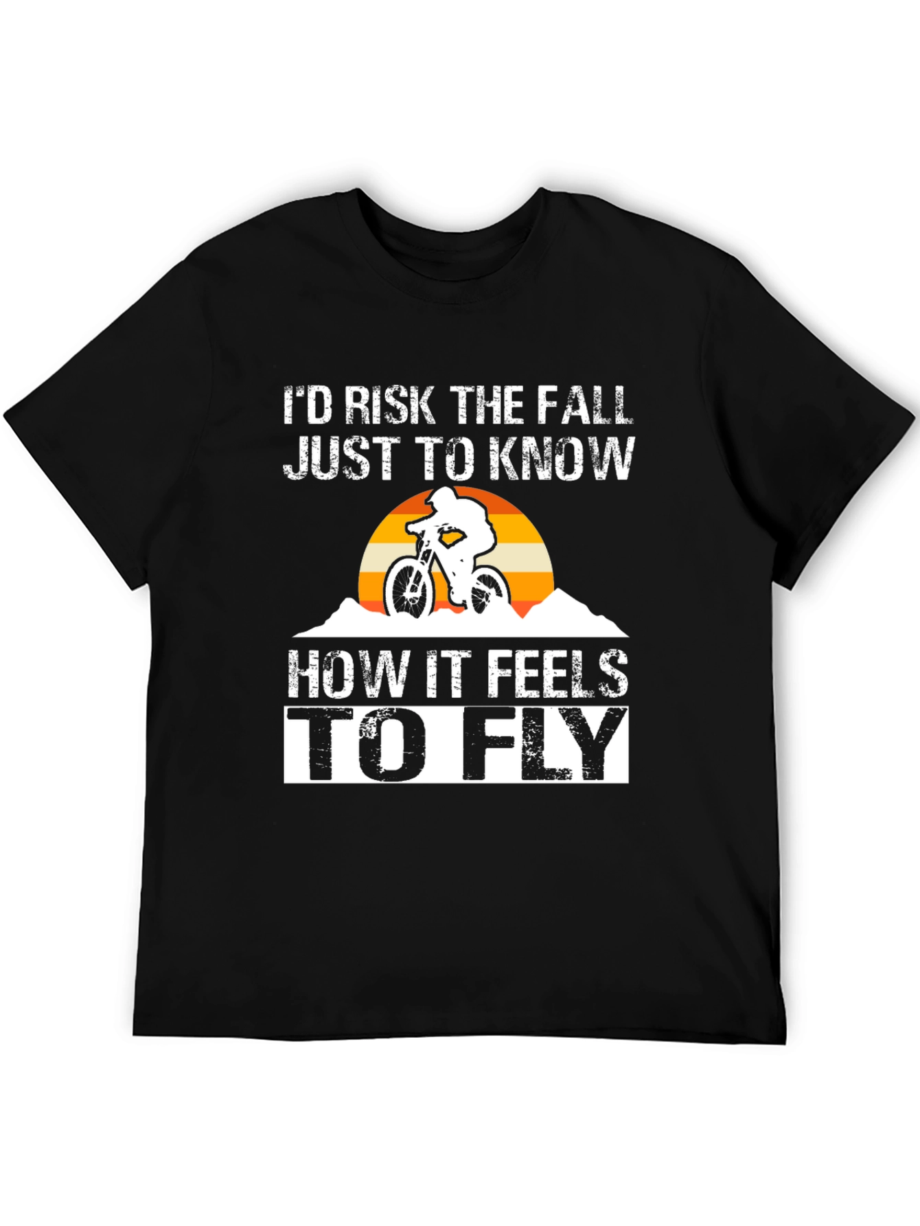 Mountain Bike Risk the Fall Graphic Tee