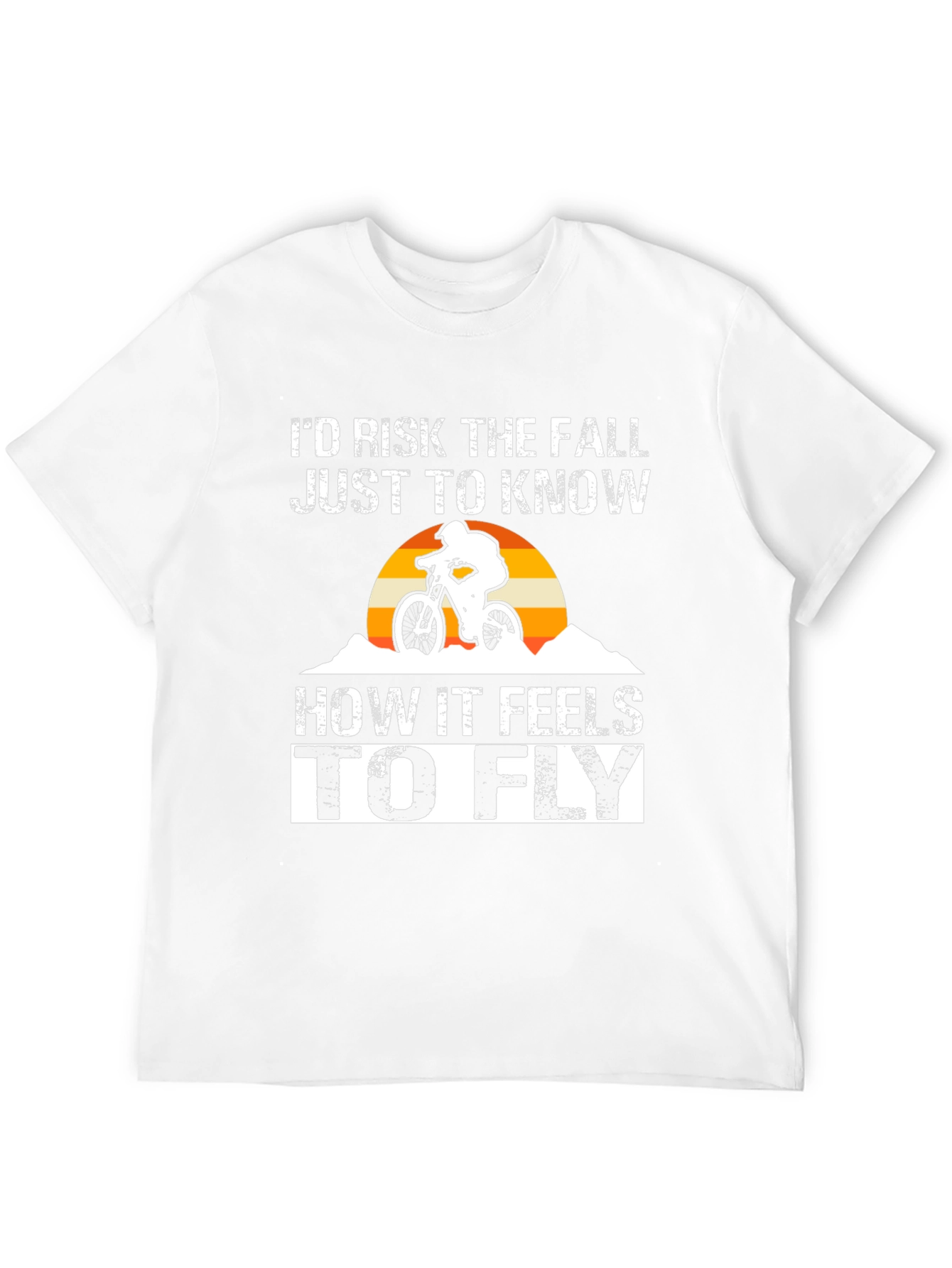 Mountain Bike Risk the Fall Graphic Tee