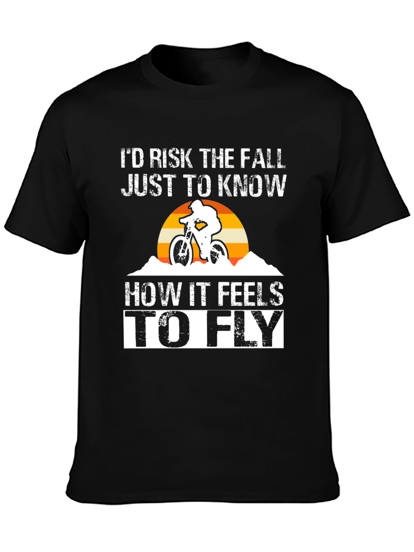 Mountain Bike Risk the Fall Graphic Tee