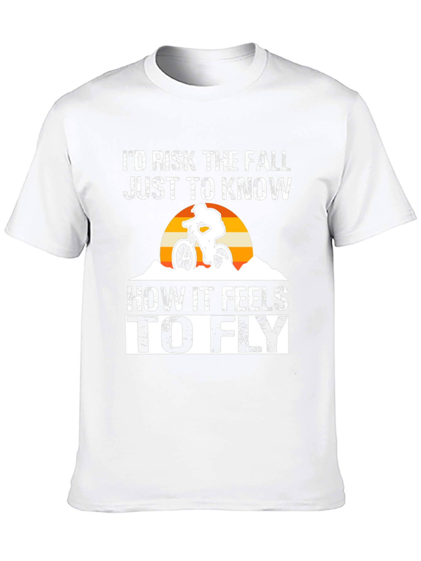 Mountain Bike Risk the Fall Graphic Tee