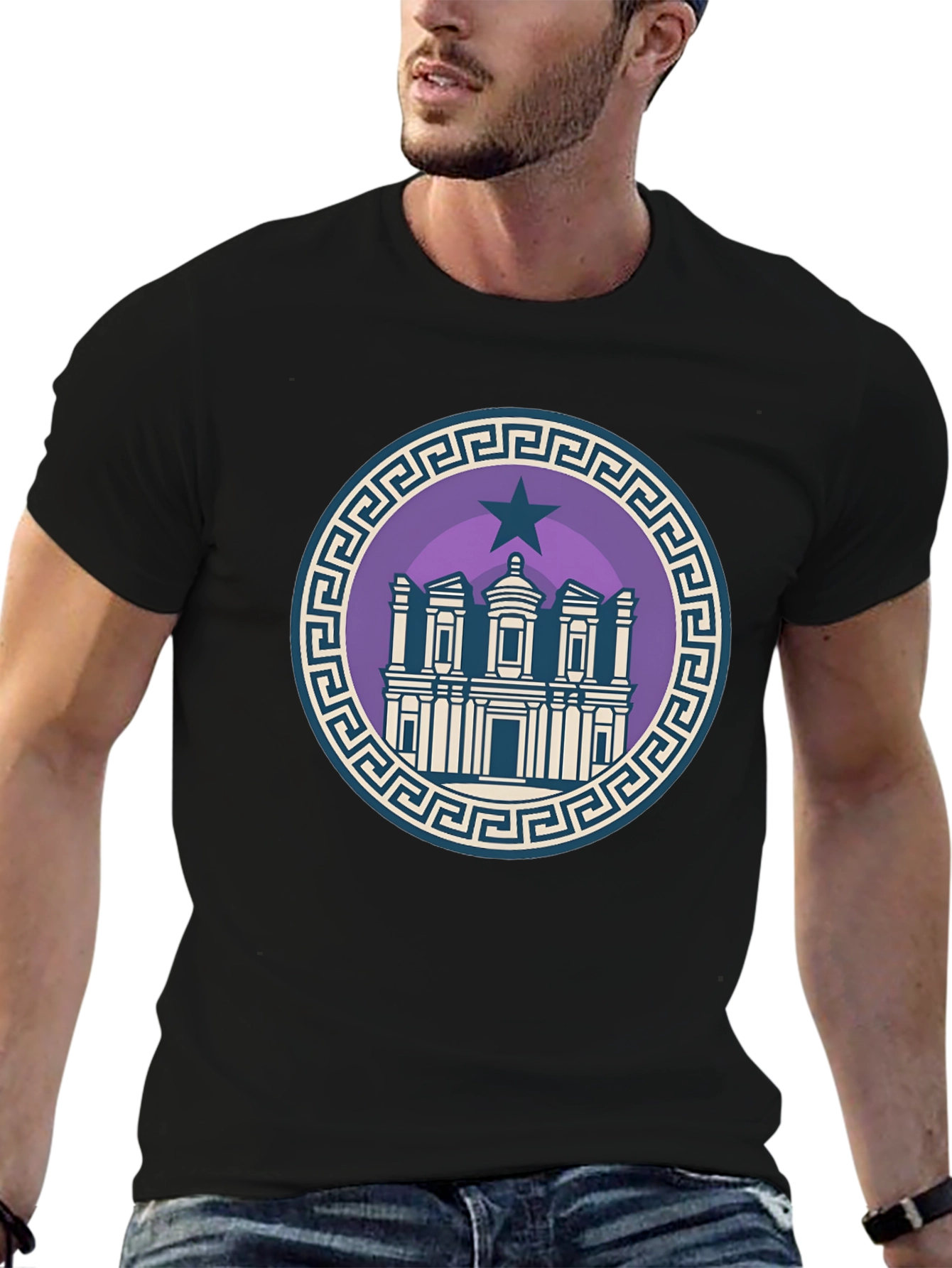 Monastery Petra Jordan T-Shirt