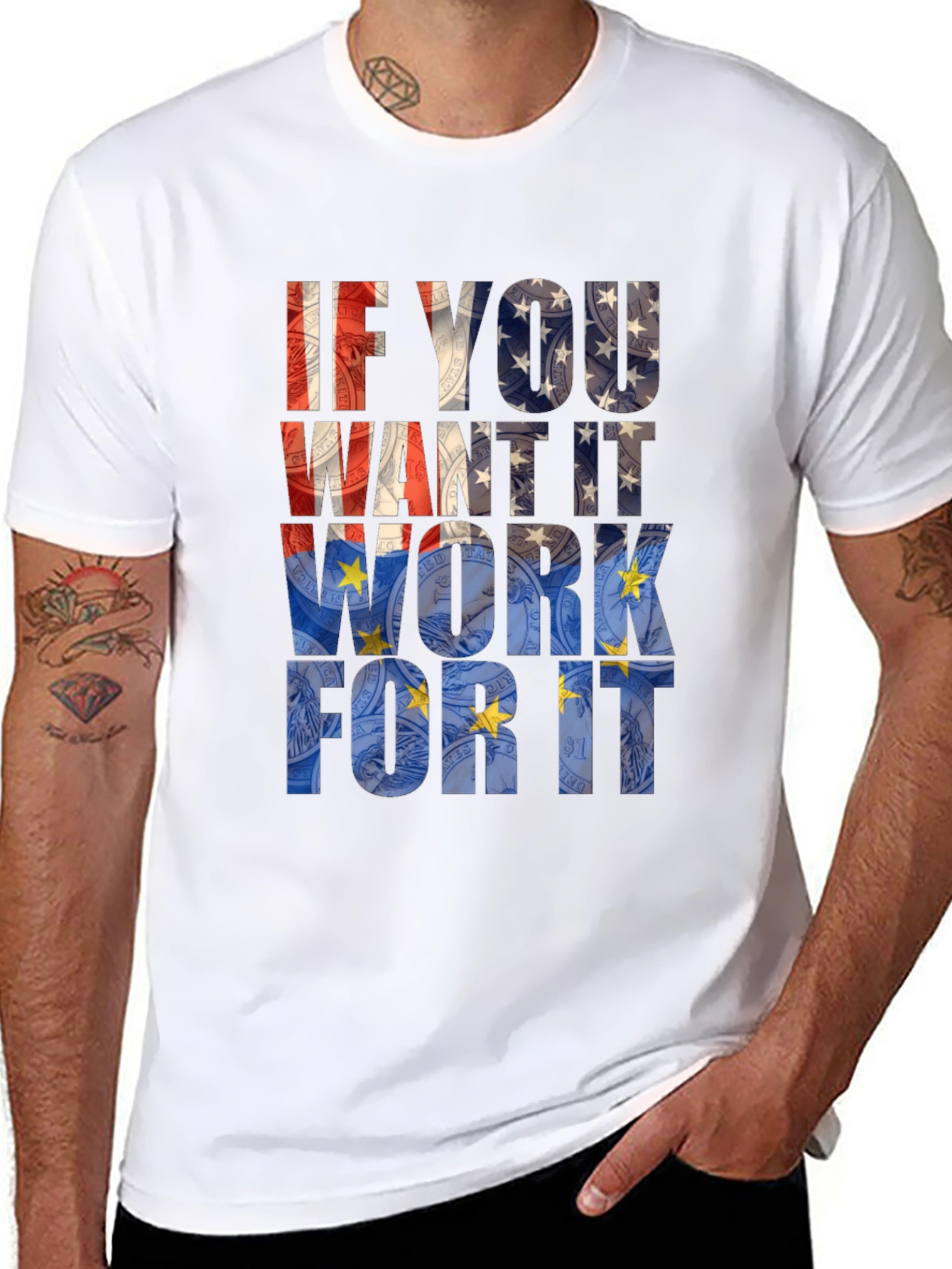 Motivational Work For It Graphic Tee