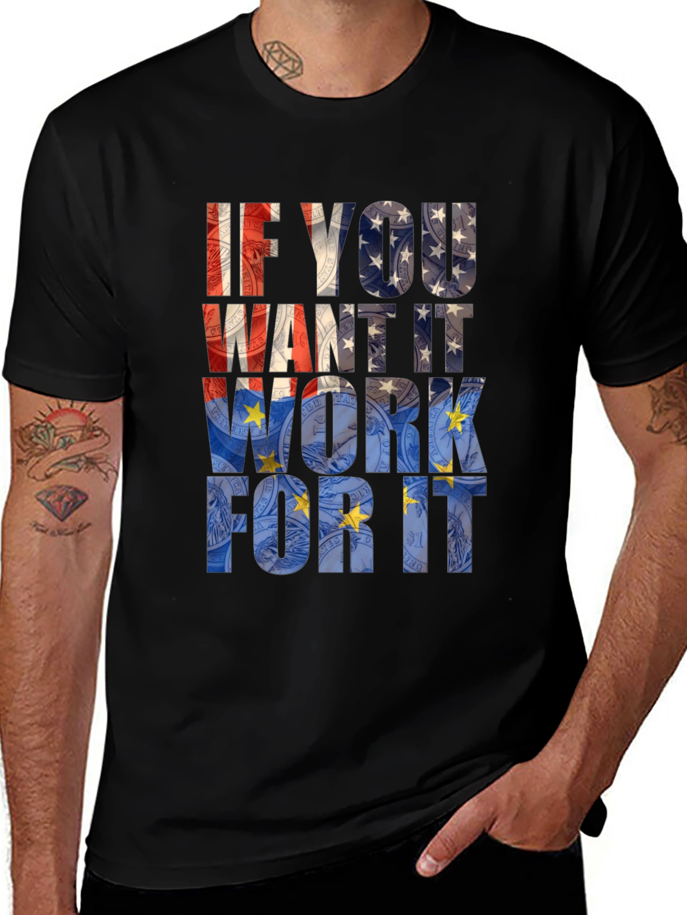 Motivational Work For It Graphic Tee