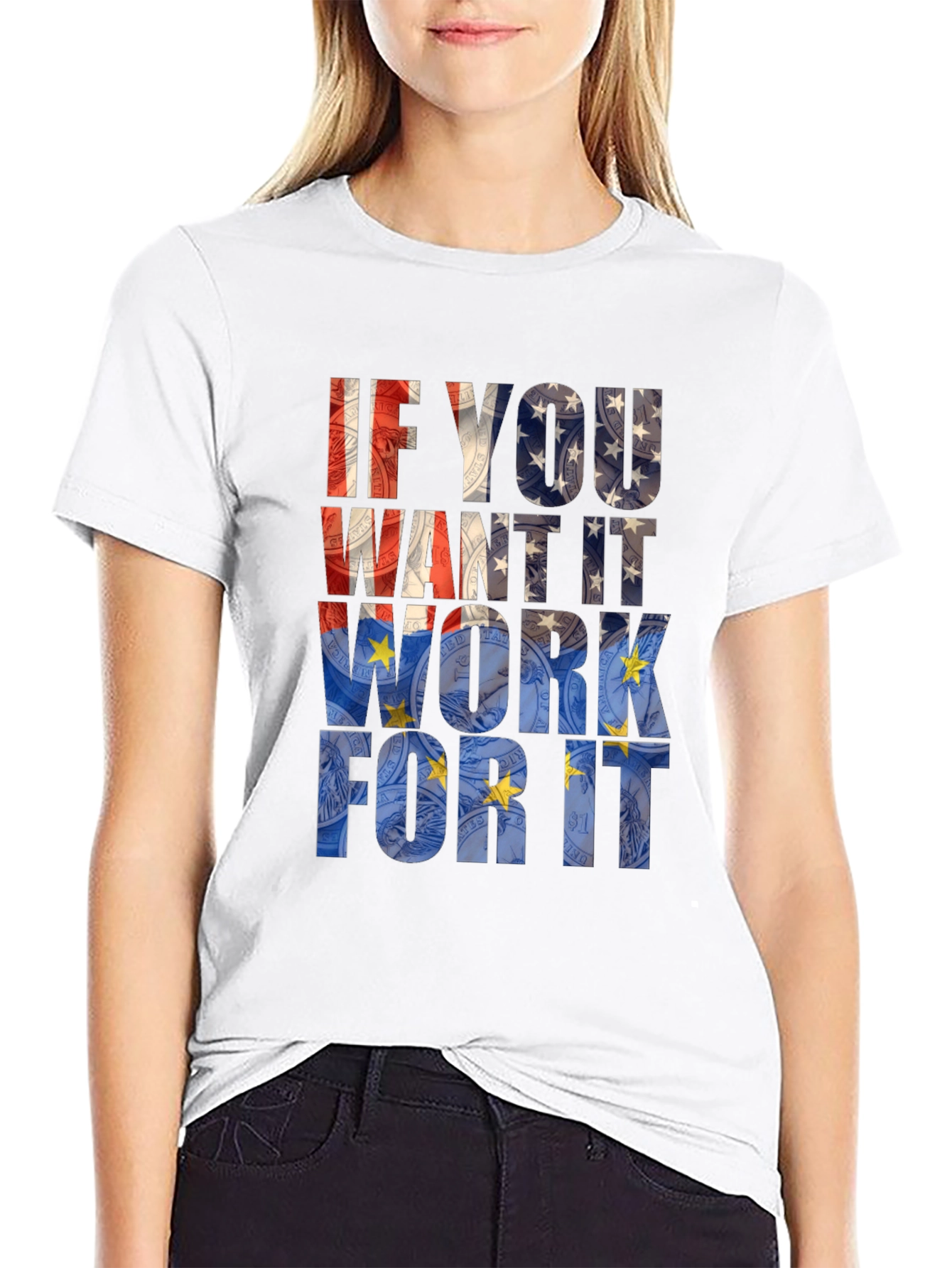 Motivational Work For It Graphic Tee