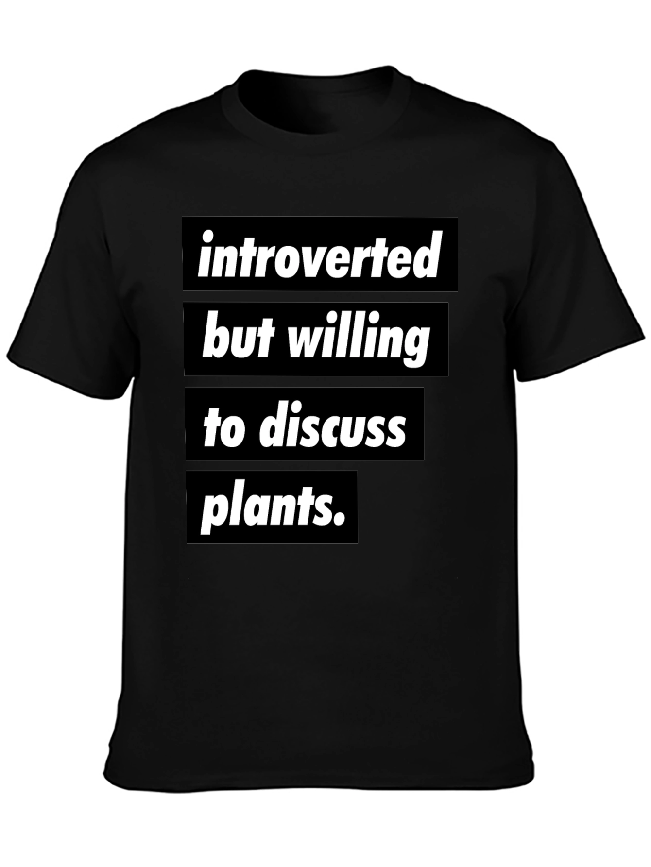 Introverted Plant Lover T-Shirt