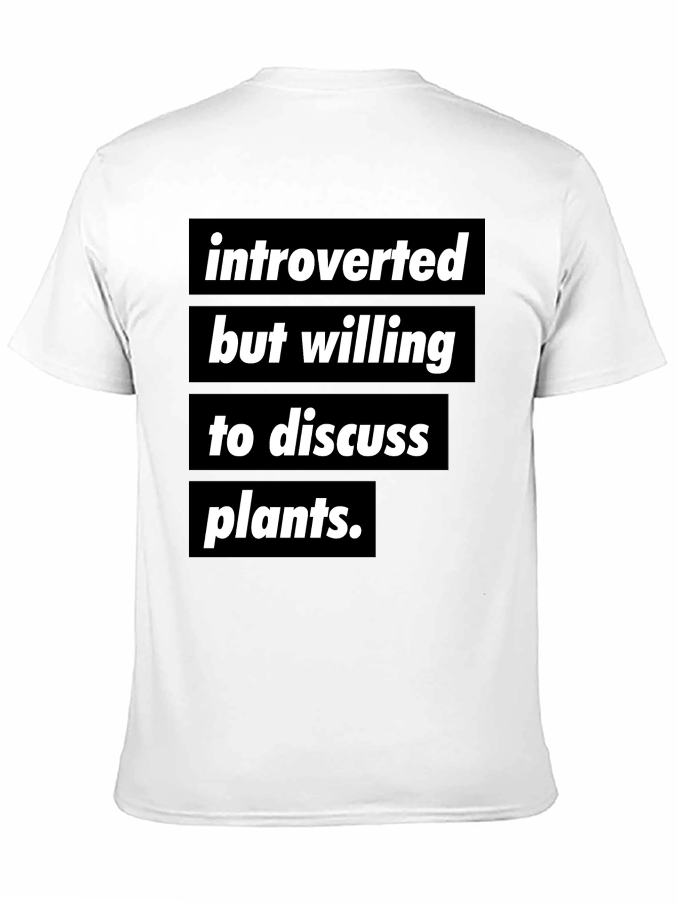 Introverted Plant Lover T-Shirt