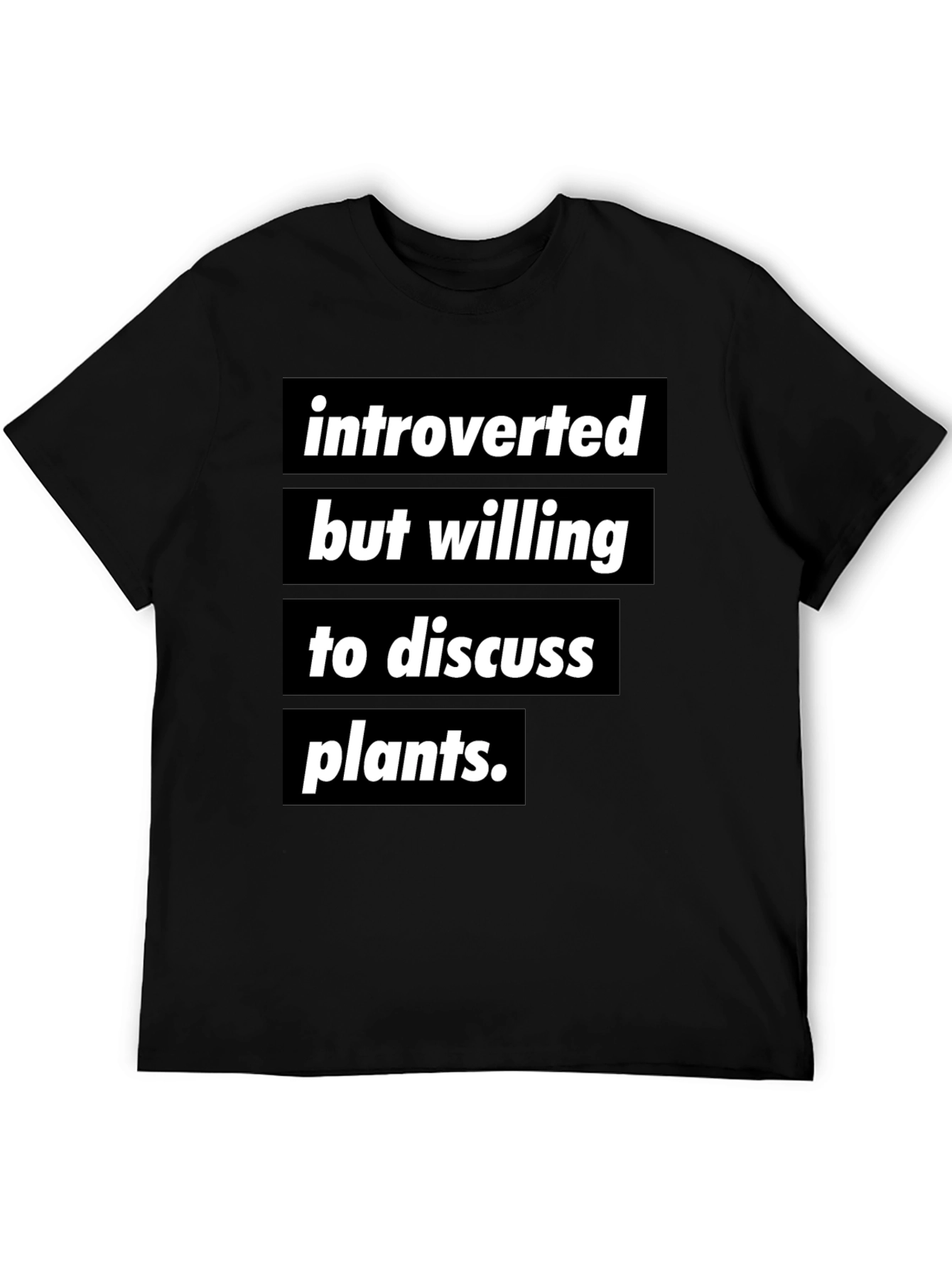 Introverted Plant Lover T-Shirt