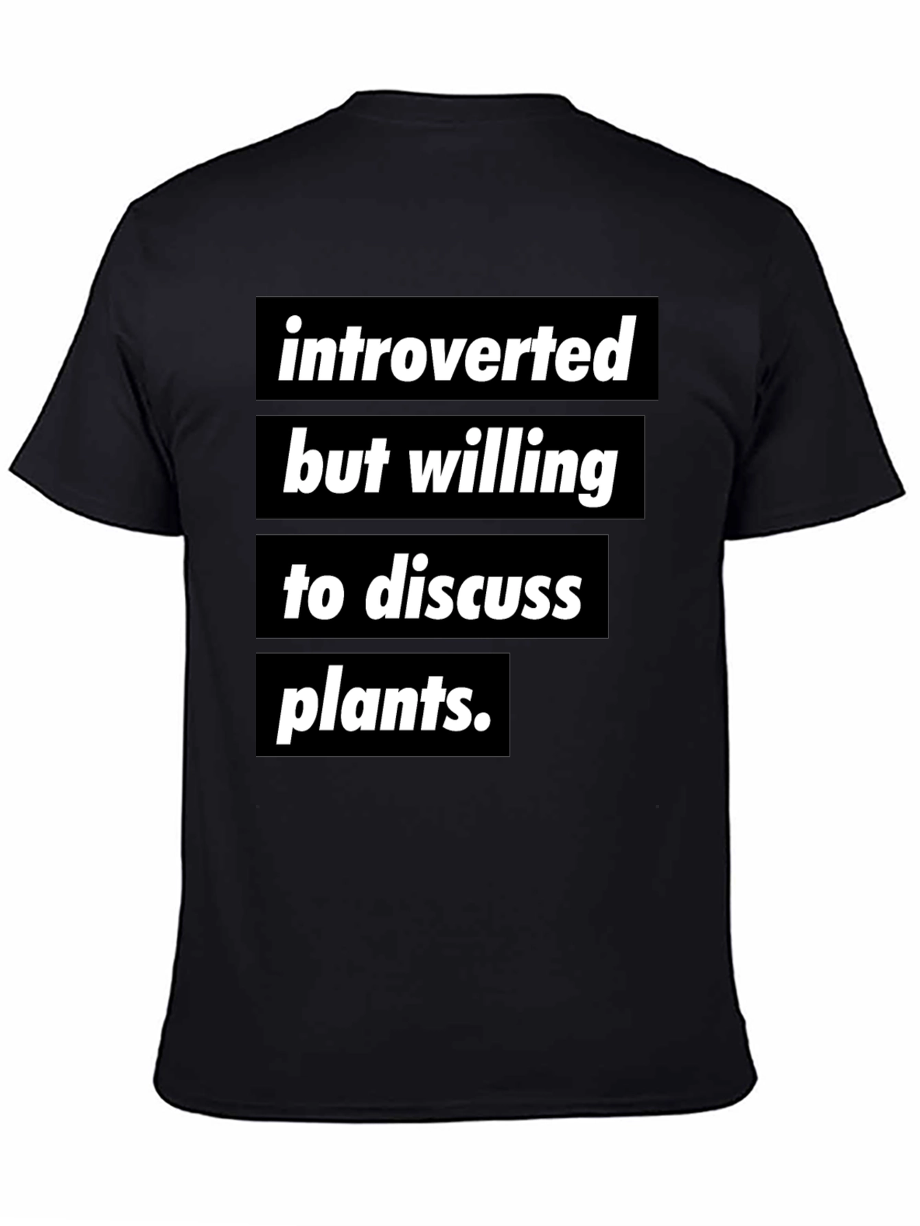 Introverted Plant Lover T-Shirt
