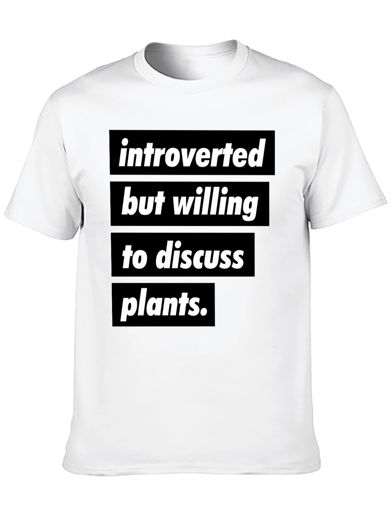 Introverted Plant Lover T-Shirt
