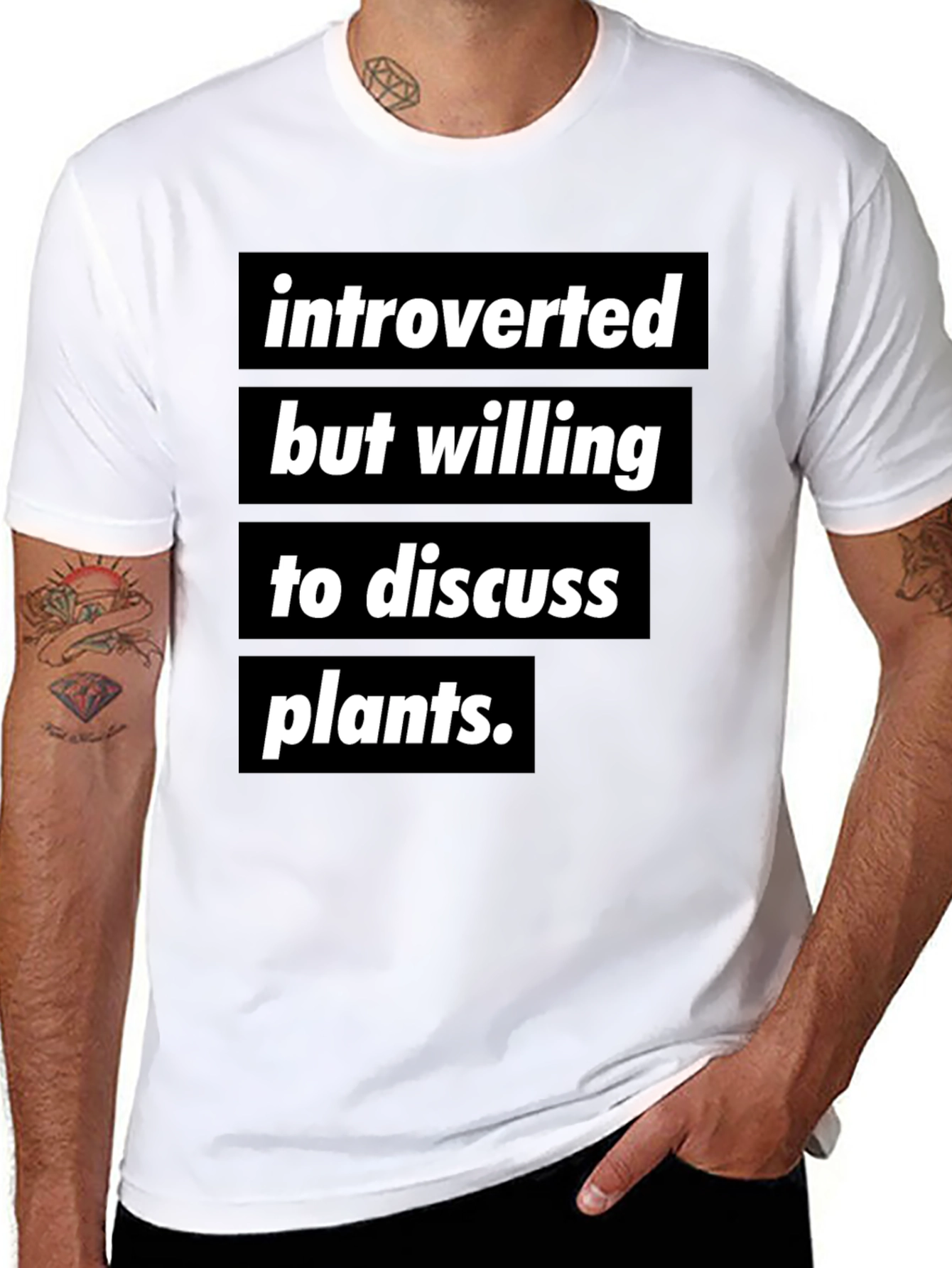 Introverted Plant Lover T-Shirt