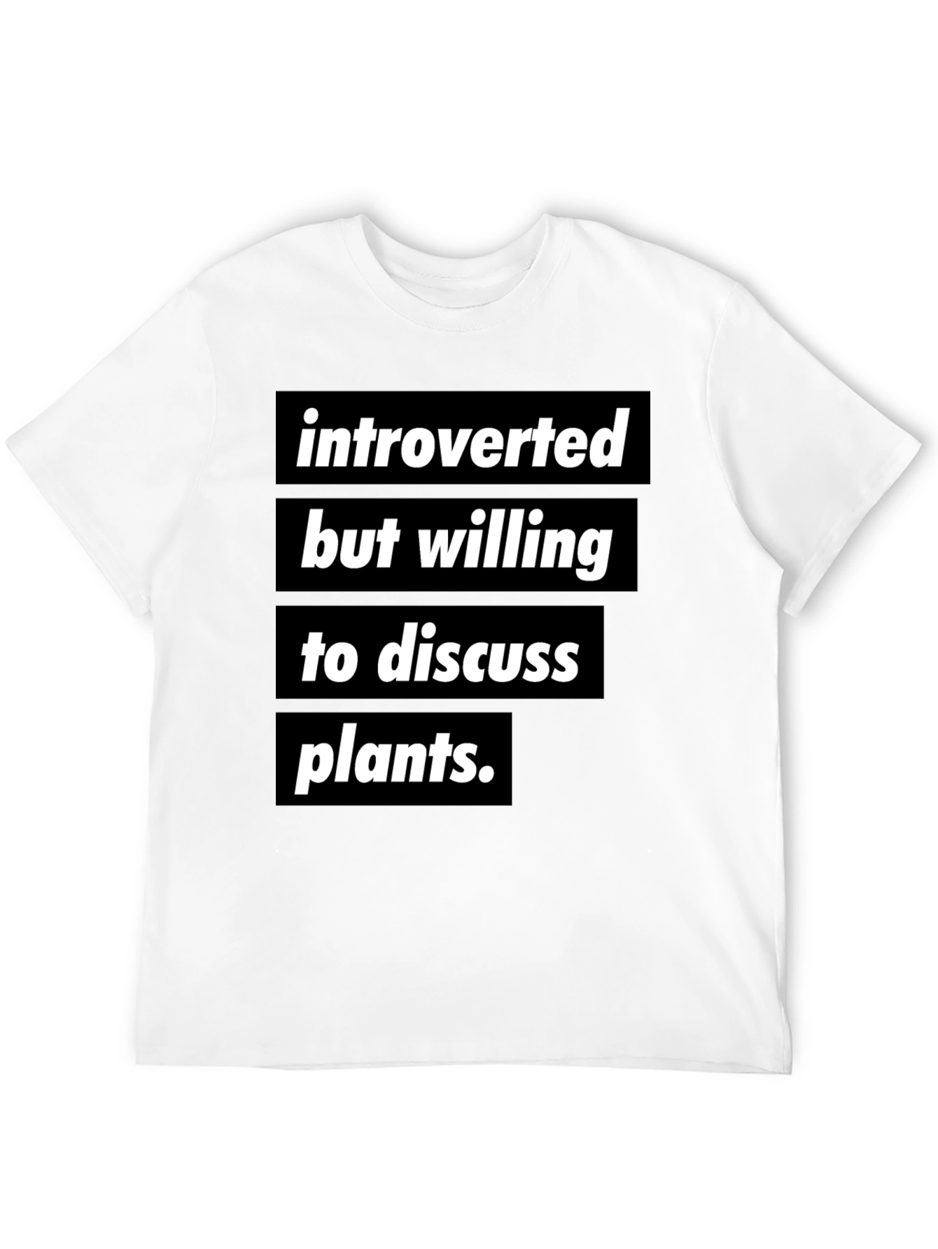 Introverted Plant Lover T-Shirt