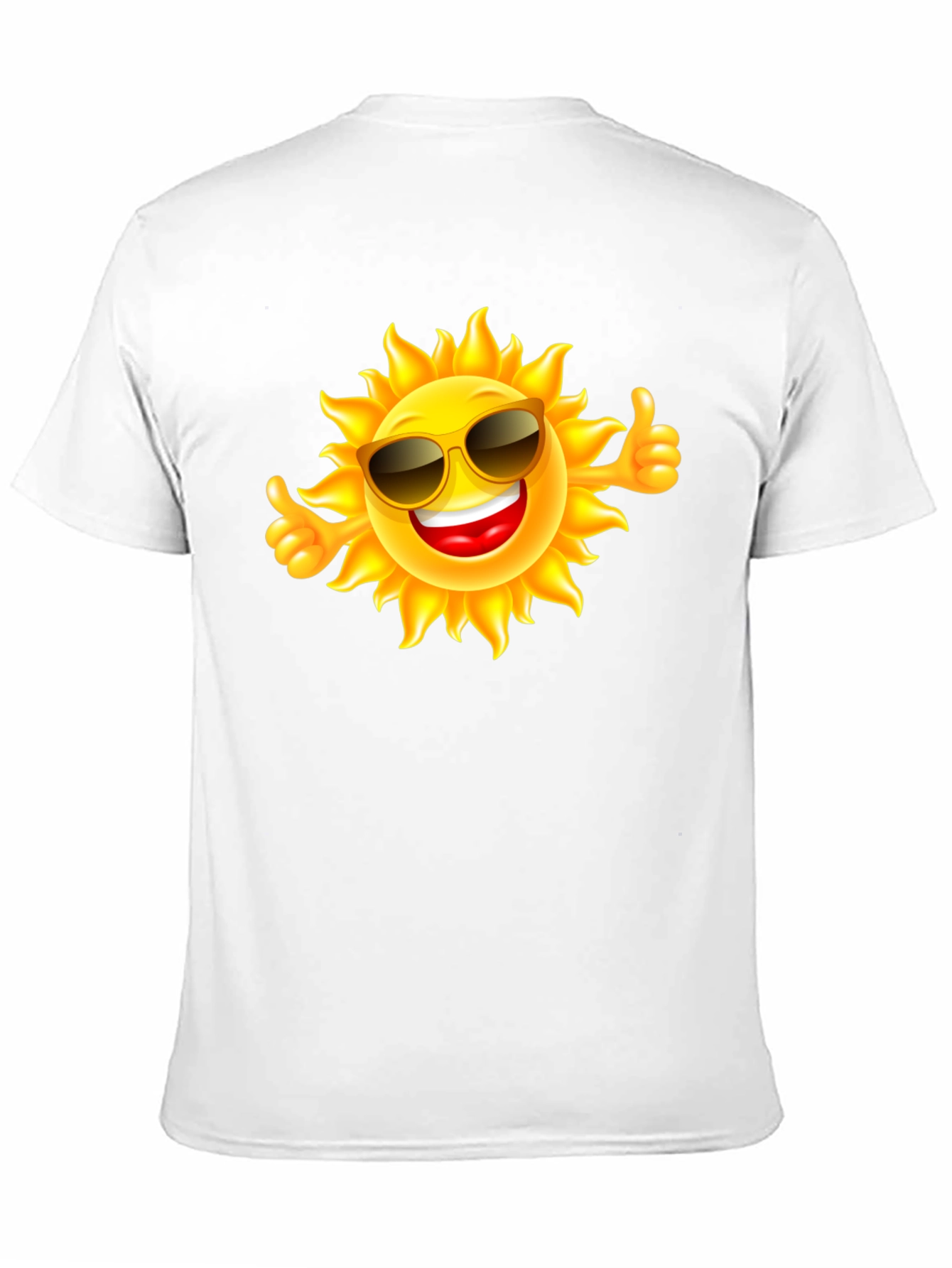 Sunny Vibes Black T-Shirt