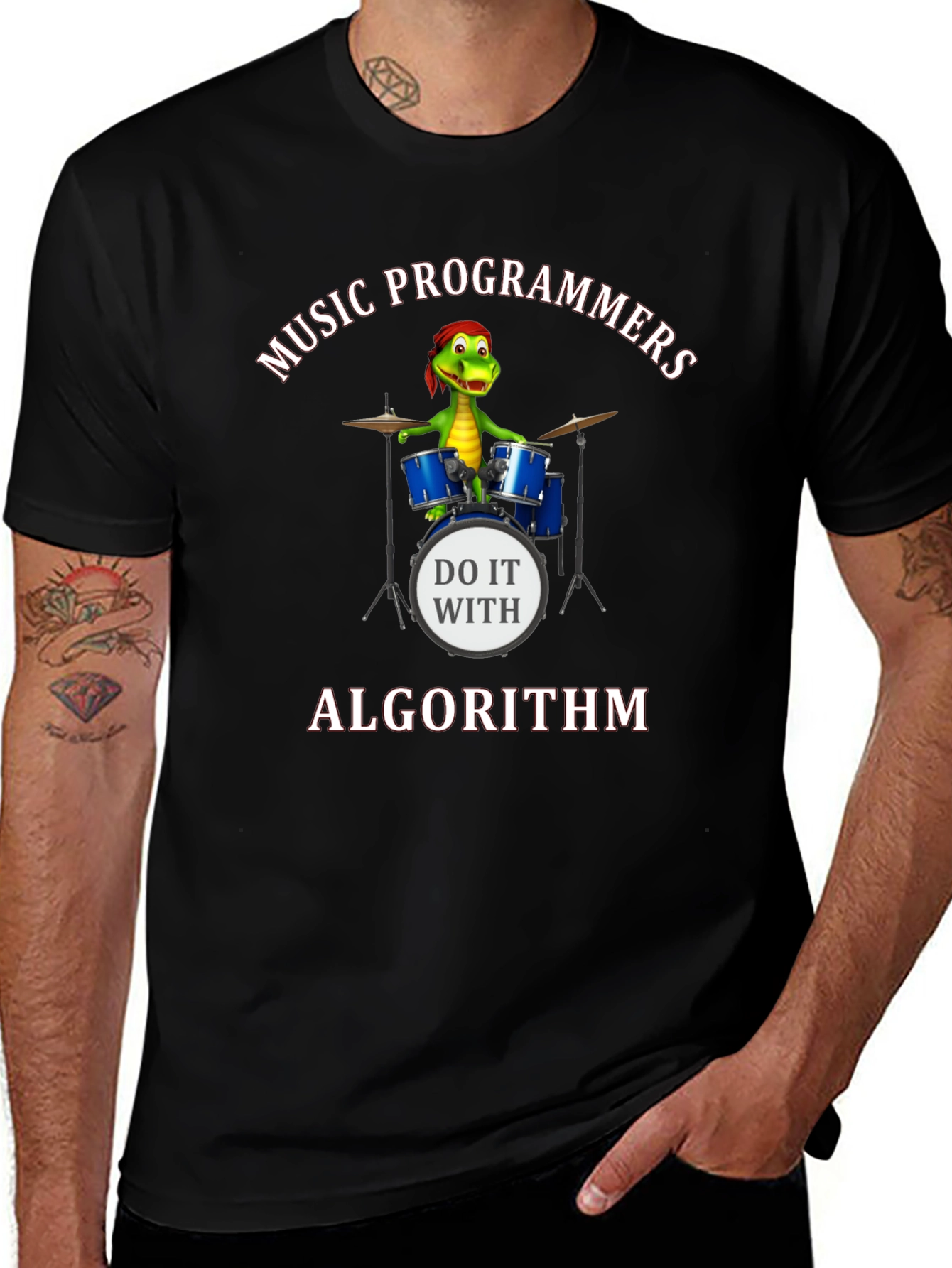 Music Programmers Algorithm T-Shirt