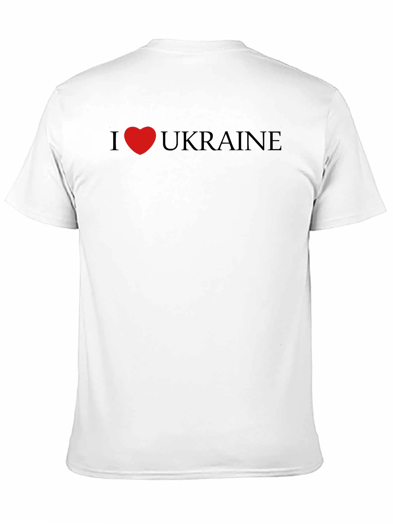 I Heart Ukraine Graphic Tee - Black