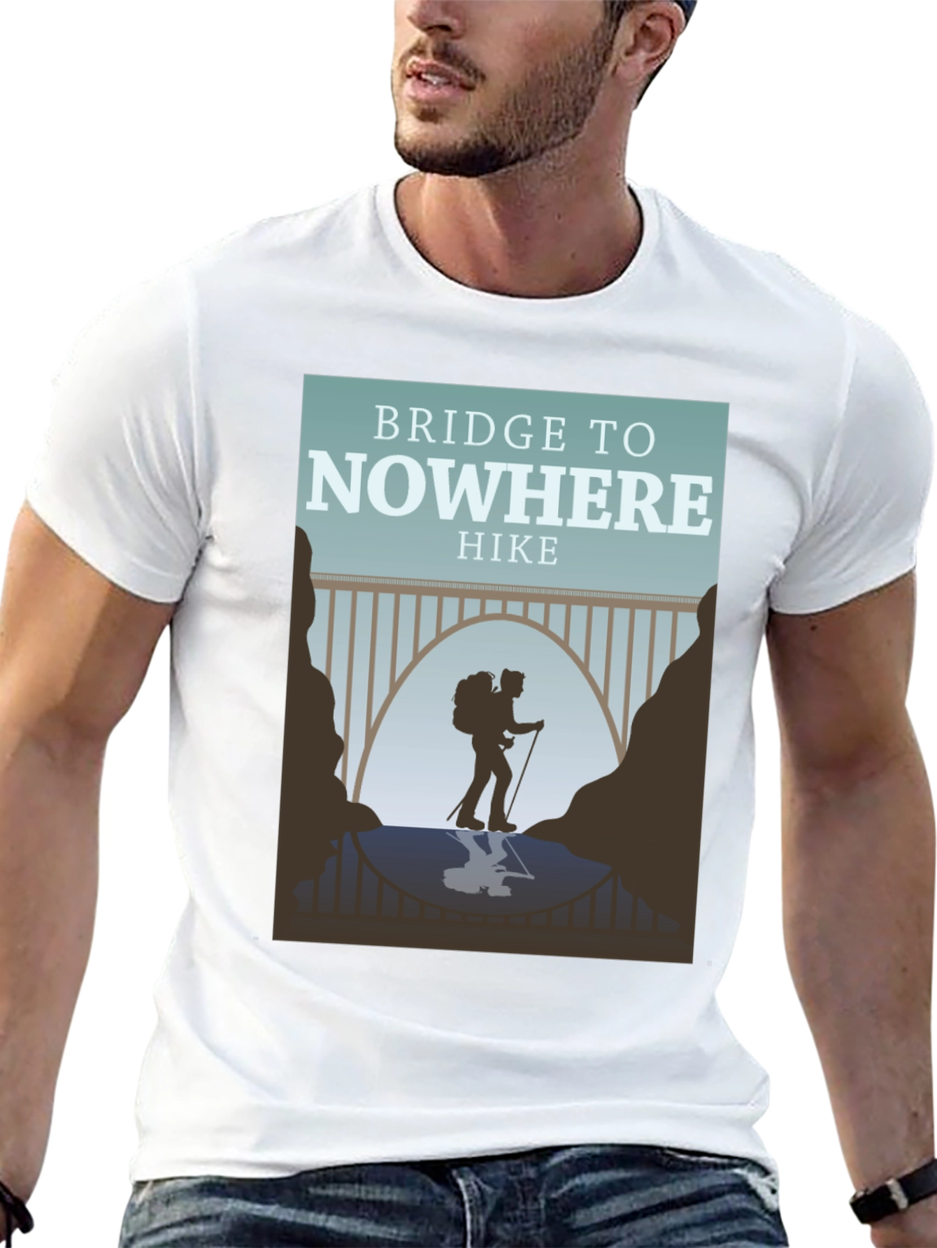 Bridge to Nowhere Hike T-Shirt - Adventure Apparel