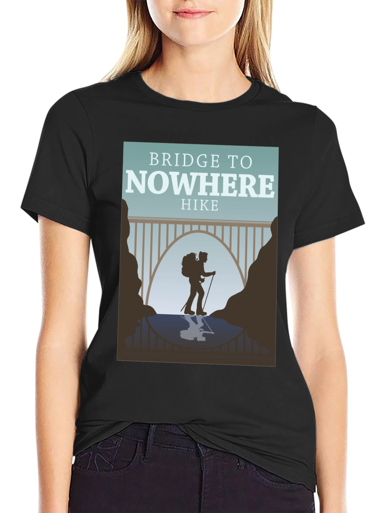 Bridge to Nowhere Hike T-Shirt - Adventure Apparel