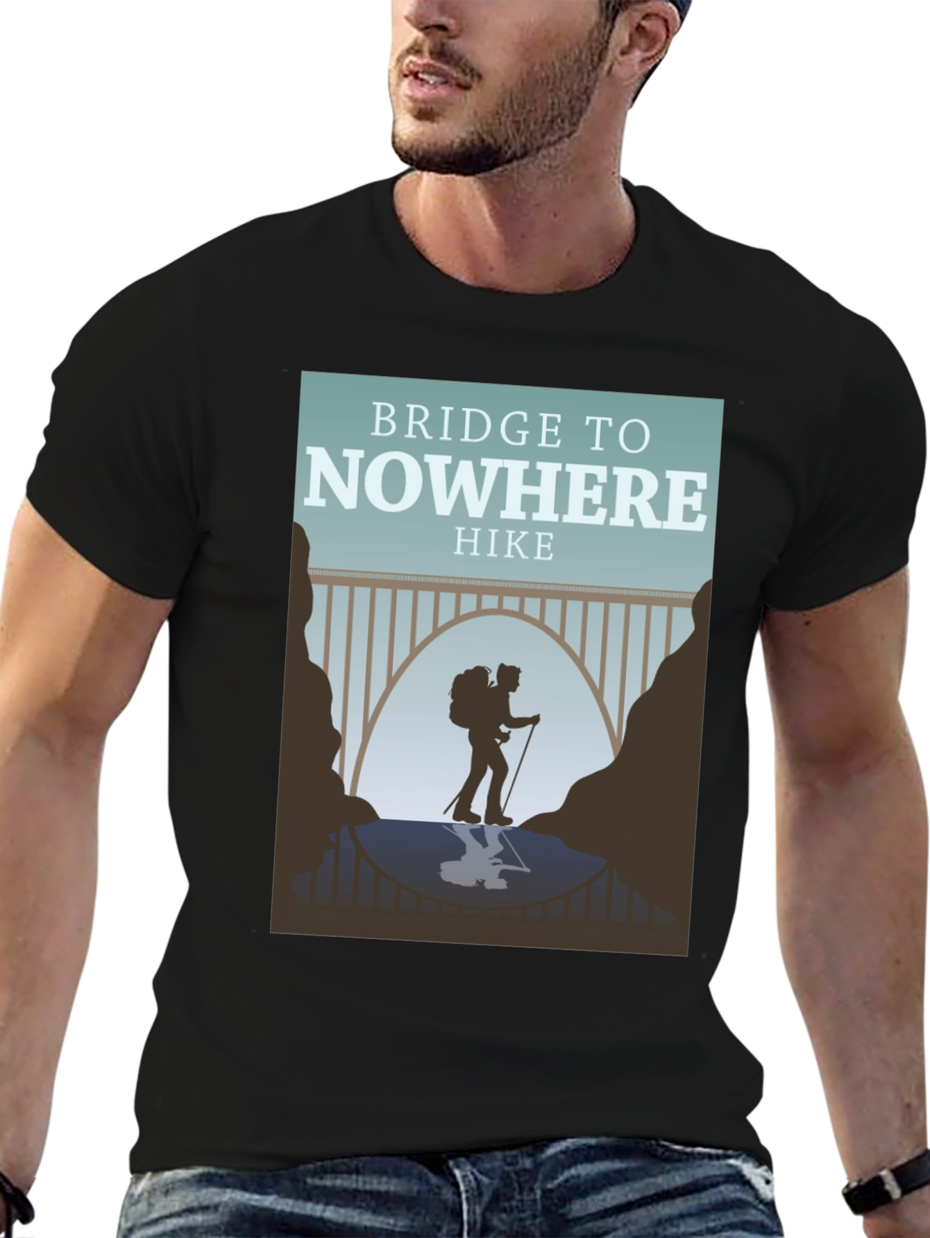 Bridge to Nowhere Hike T-Shirt - Adventure Apparel