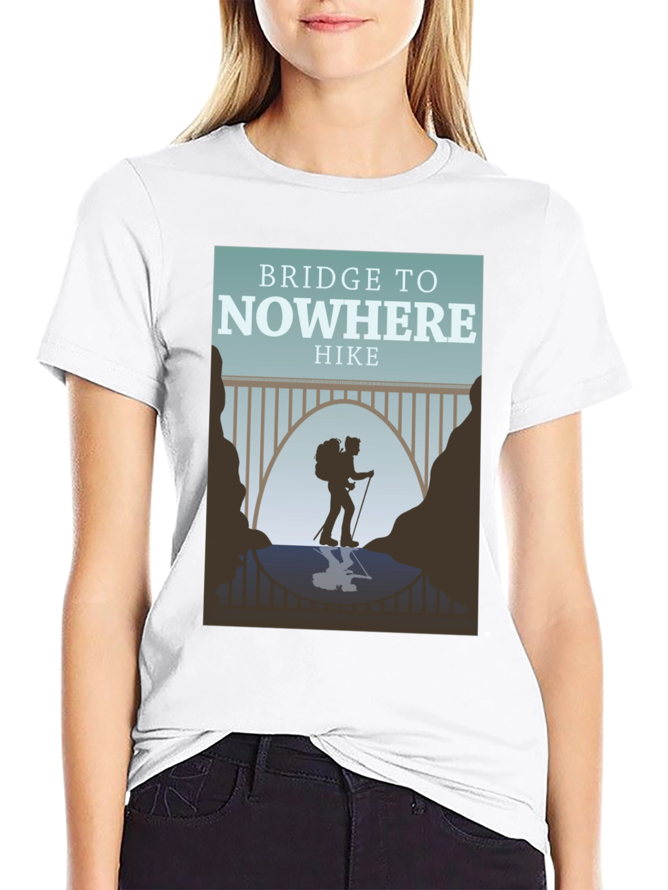 Bridge to Nowhere Hike T-Shirt - Adventure Apparel