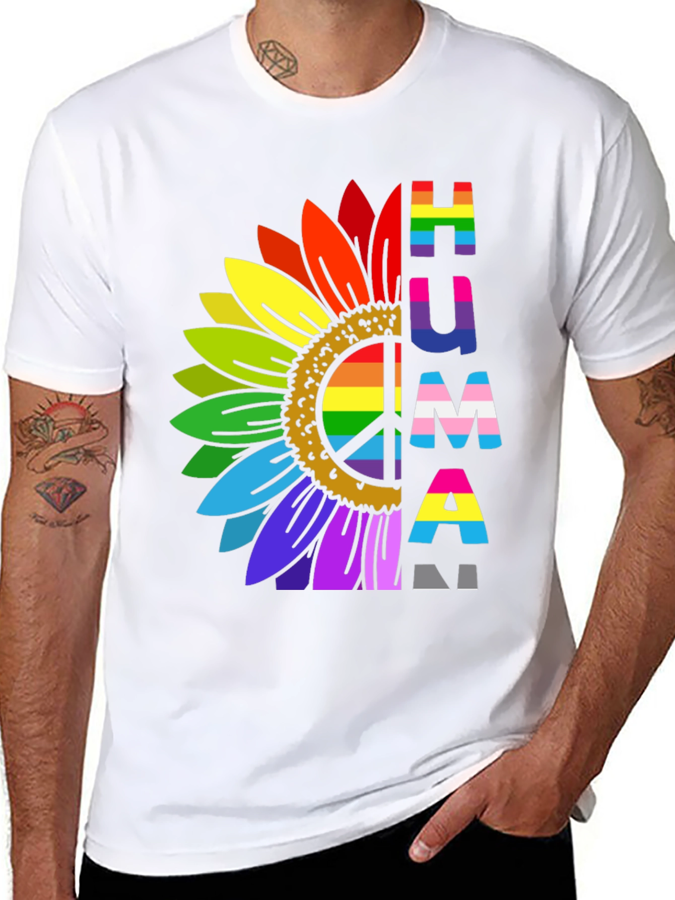 Human Sunflower Pride T-Shirt