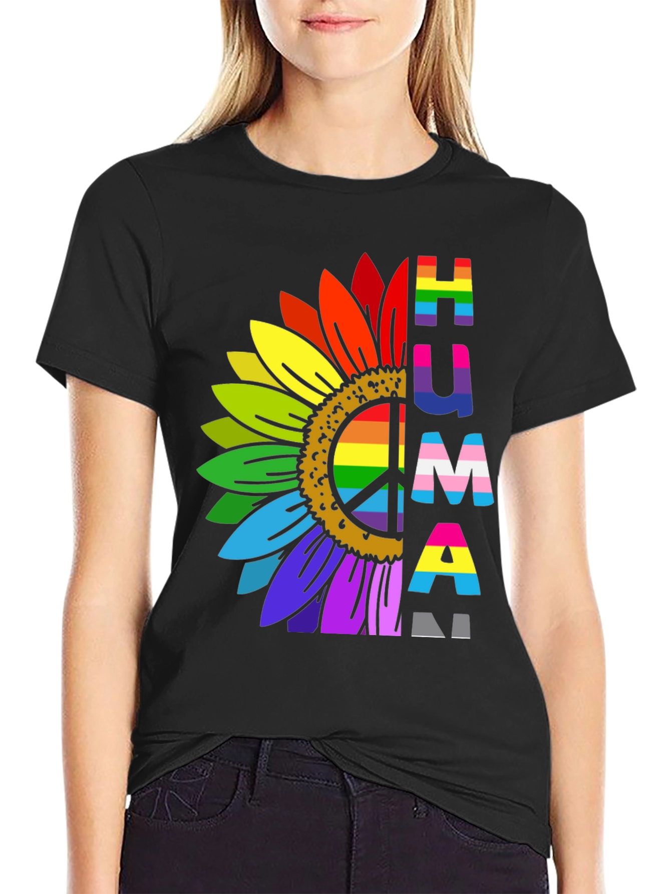 Human Sunflower Pride T-Shirt