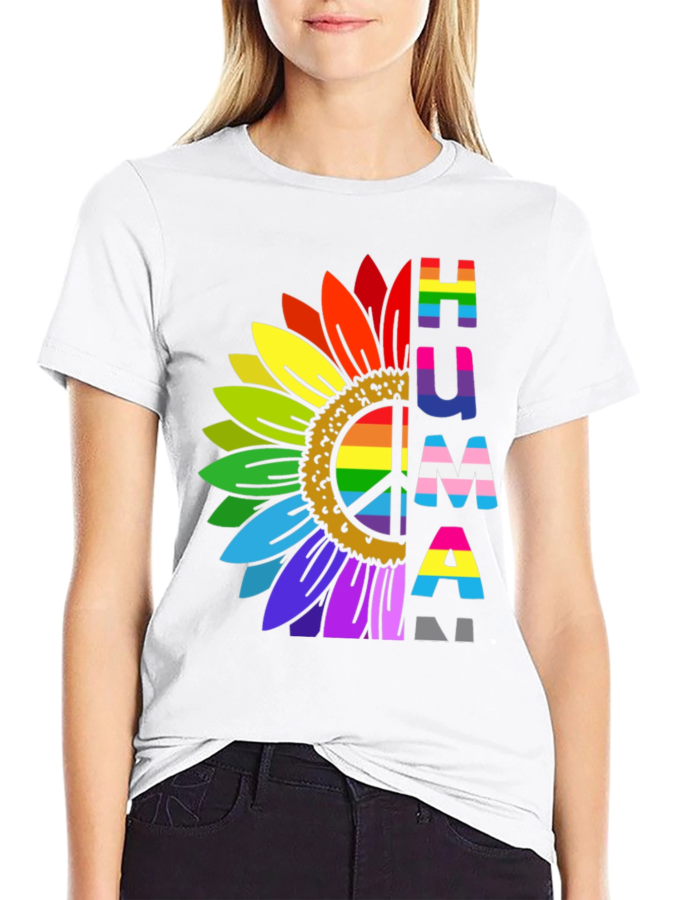 Human Sunflower Pride T-Shirt