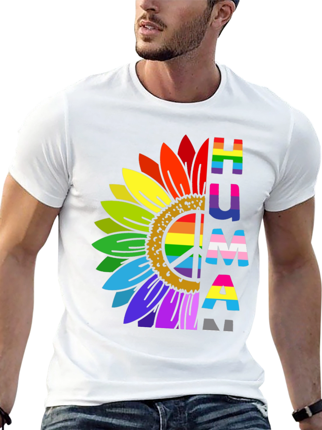 Human Sunflower Pride T-Shirt