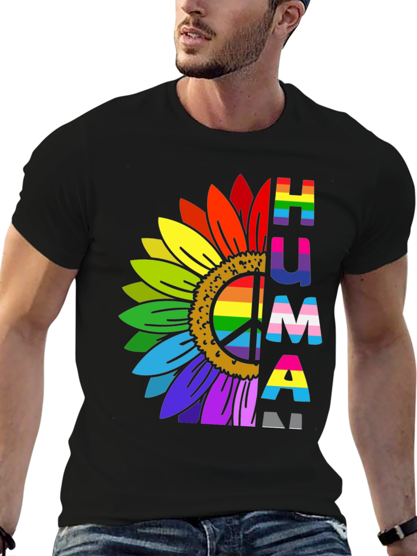Human Sunflower Pride T-Shirt
