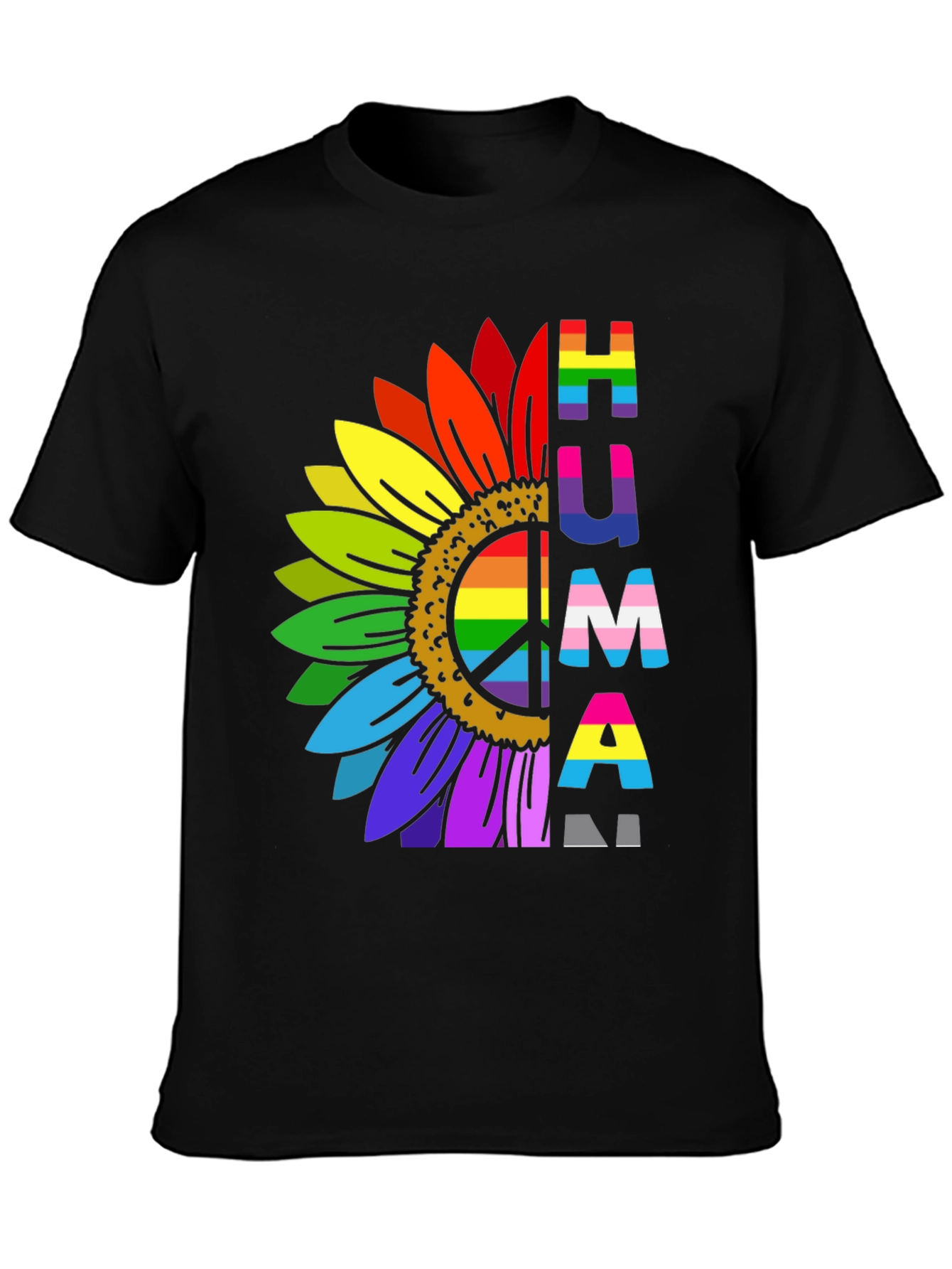Human Sunflower Pride T-Shirt