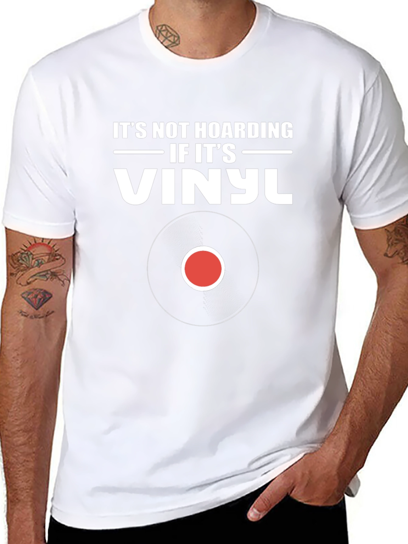 Its Not Hoarding If Its Vinyl T-Shirt