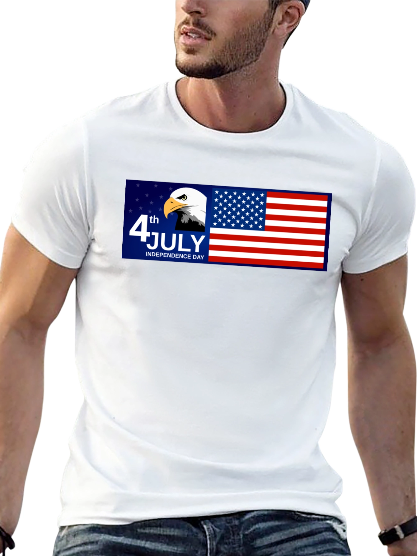 Patriotic 4th of July Eagle T-Shirt
