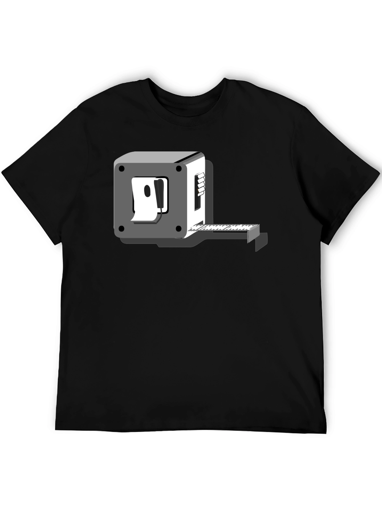 Novelty Graphic Tee - Tape Measure Humor