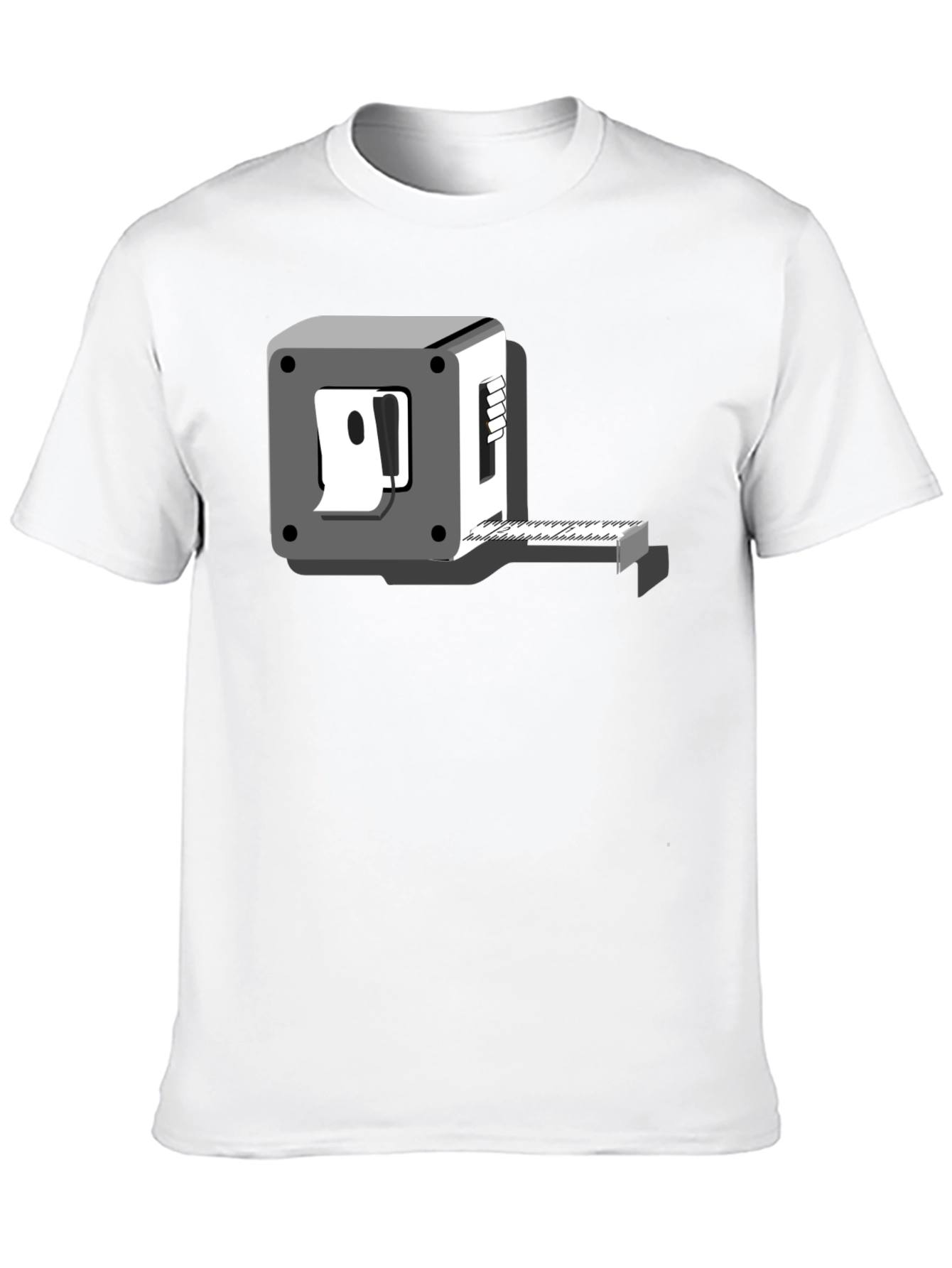 Novelty Graphic Tee - Tape Measure Humor
