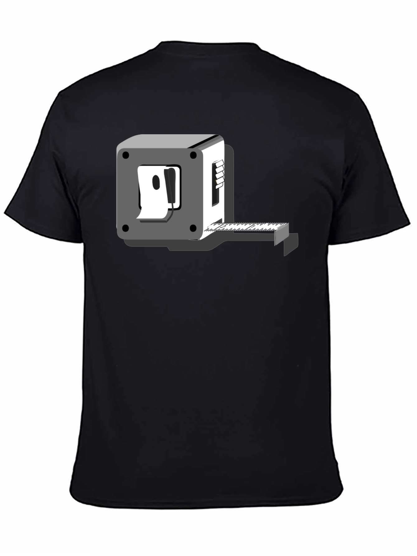 Novelty Graphic Tee - Tape Measure Humor