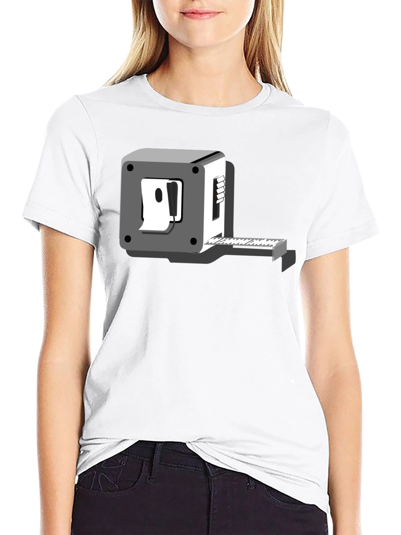Novelty Graphic Tee - Tape Measure Humor