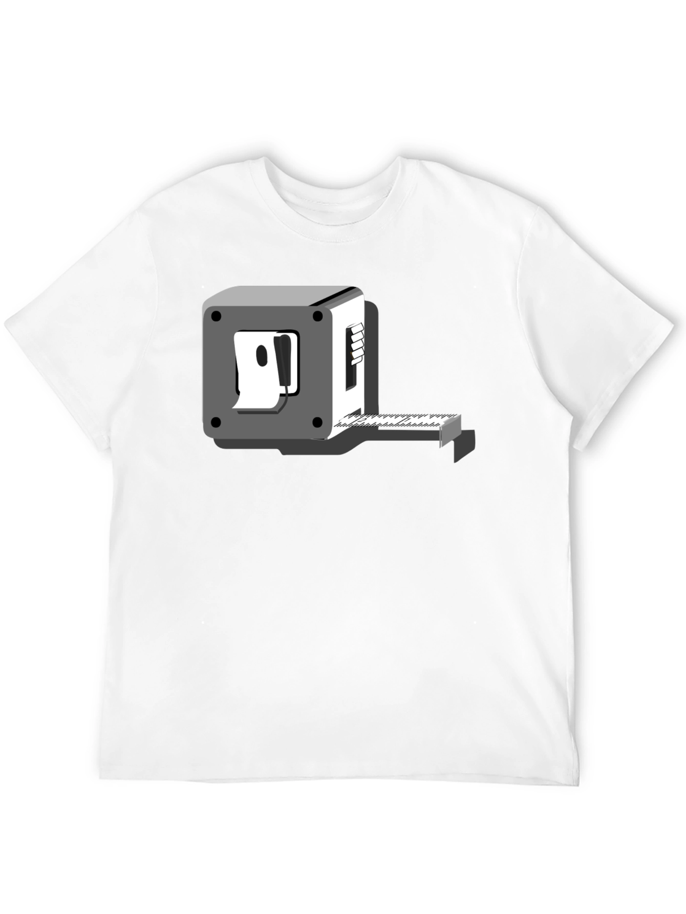 Novelty Graphic Tee - Tape Measure Humor