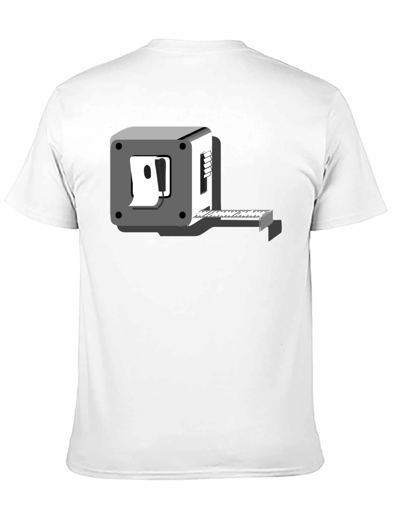 Novelty Graphic Tee - Tape Measure Humor