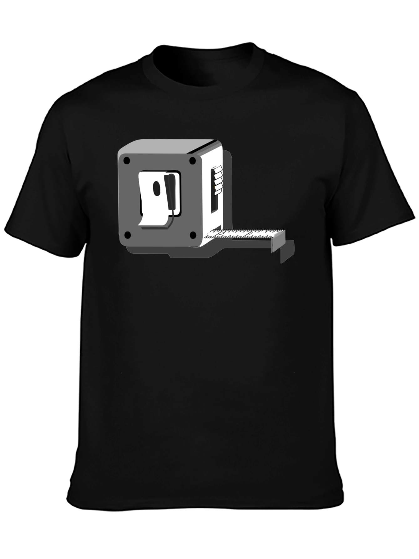 Novelty Graphic Tee - Tape Measure Humor