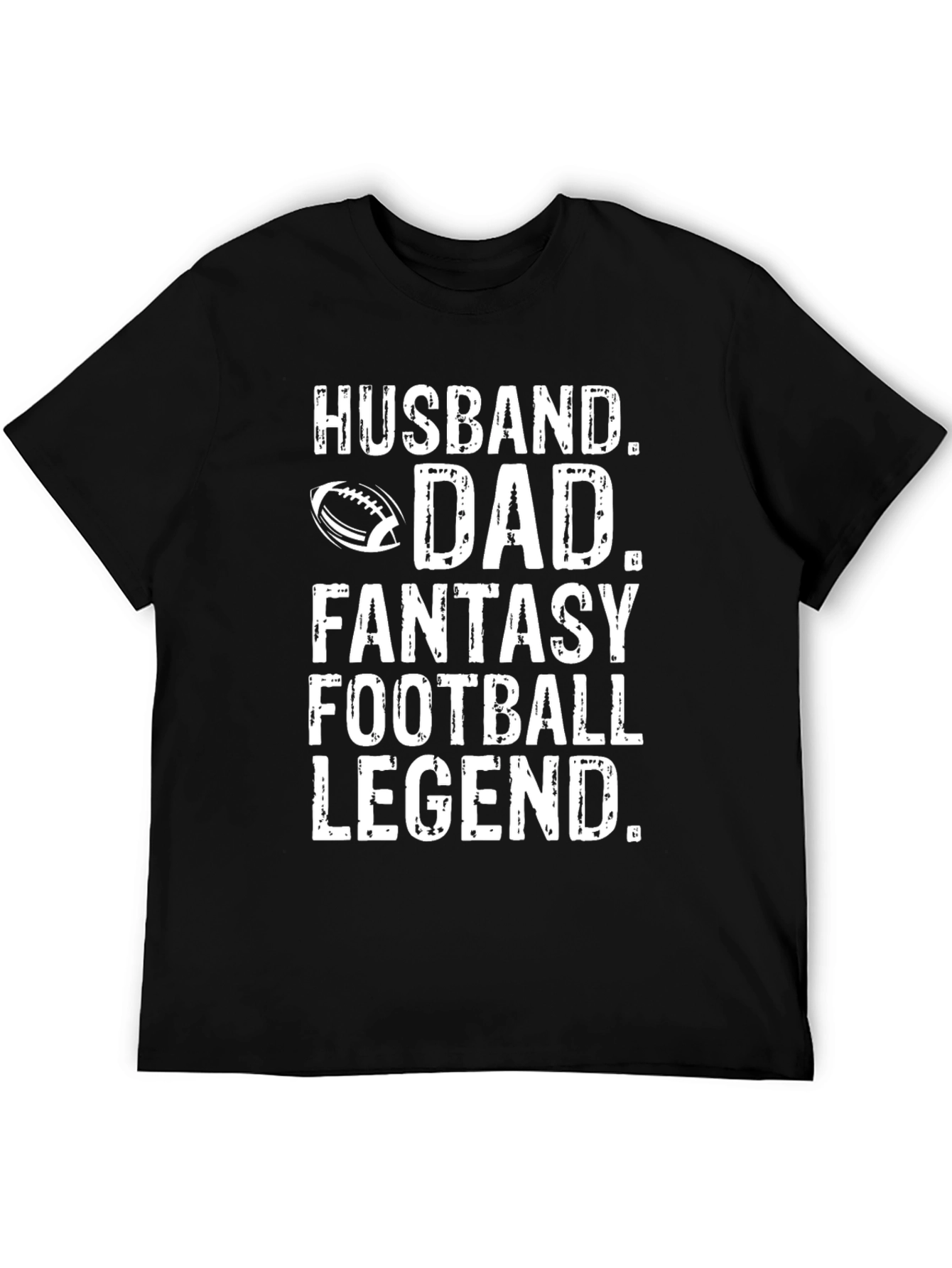 Husband Dad Football Legend Graphic Tee